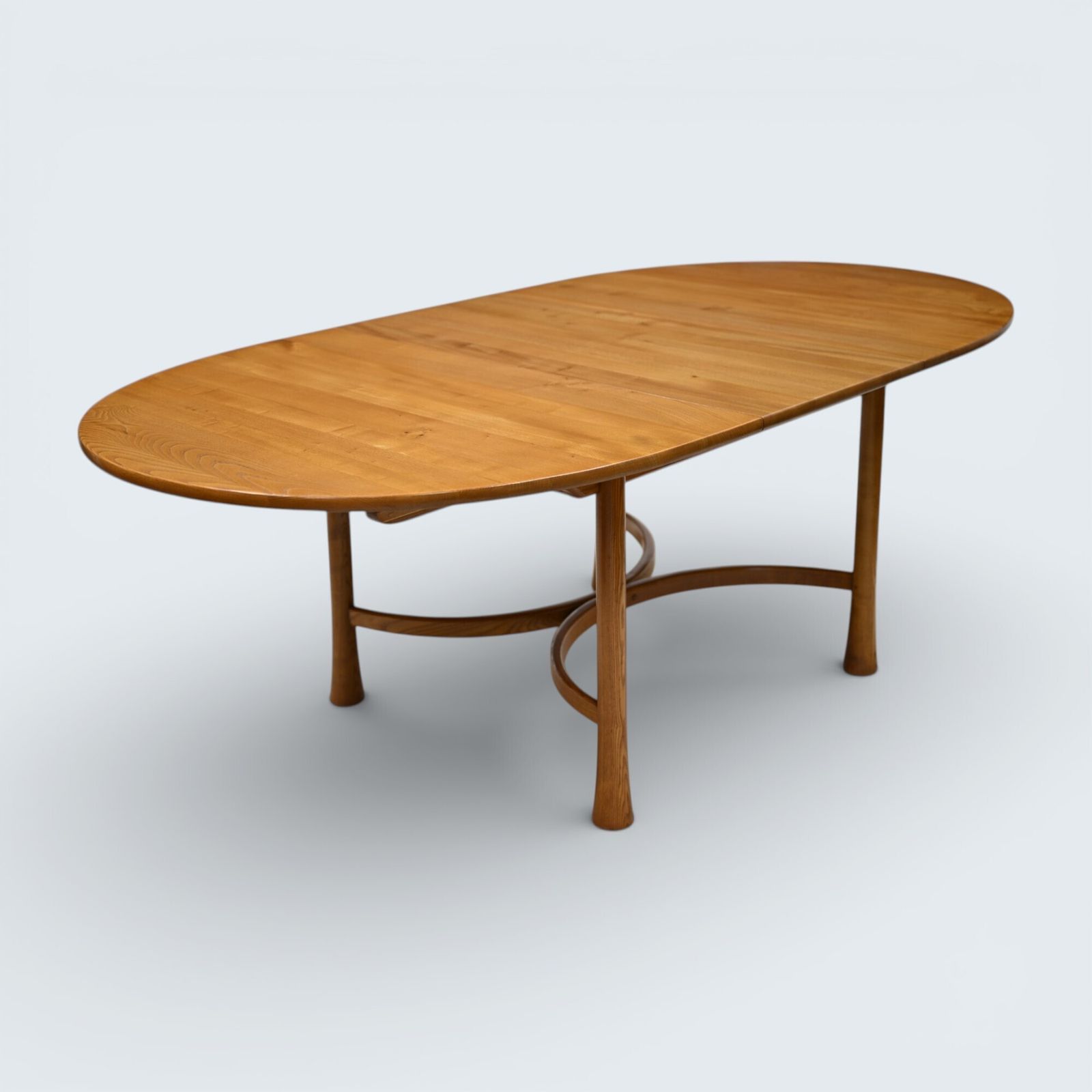 Ercol Saville Dining Table Extending Light Finish 926 Seats 8+ Free Uk Delivery photo 827.0