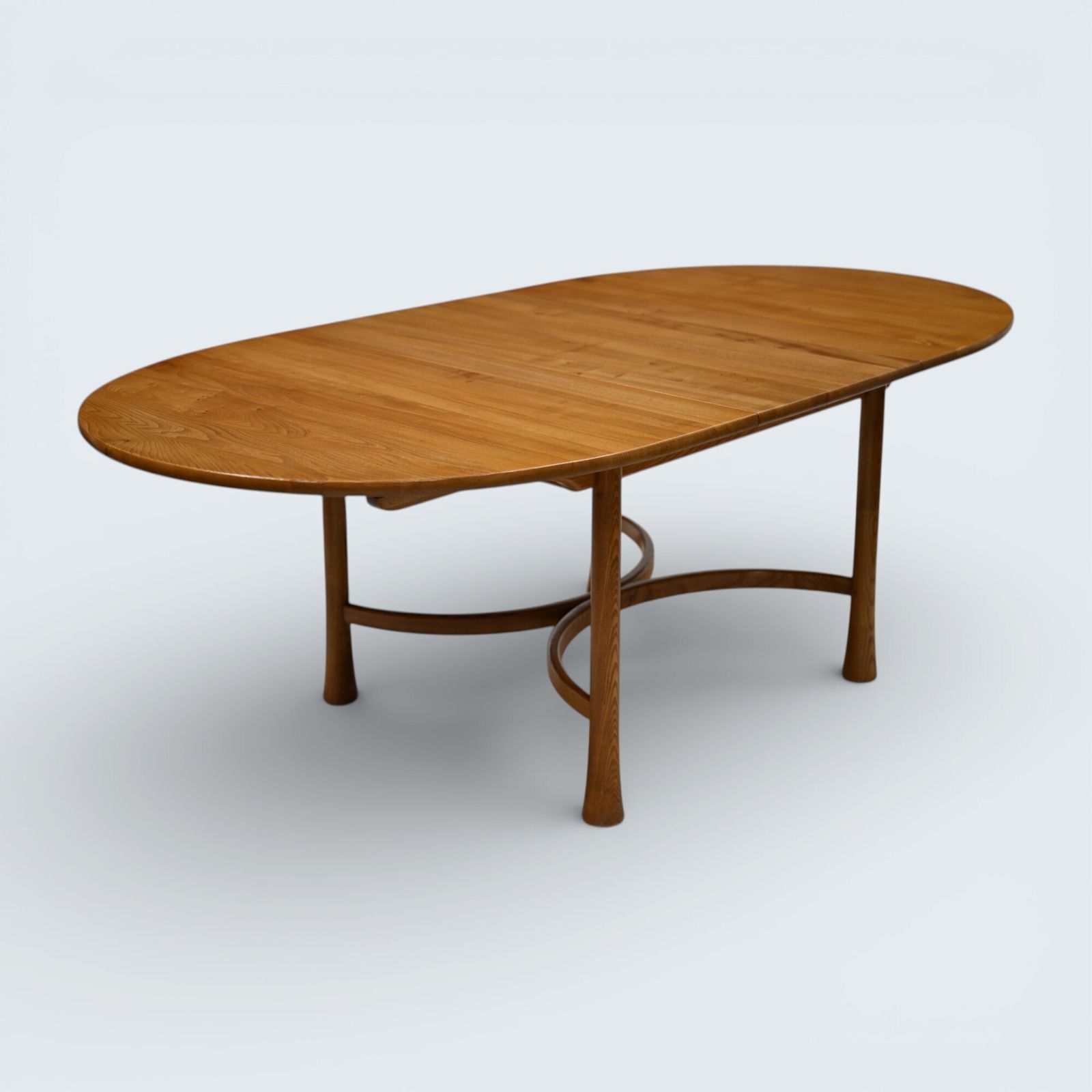 Ercol Saville Dining Table Extending Light Finish 926 Seats 8+ Free Uk Delivery photo vintage