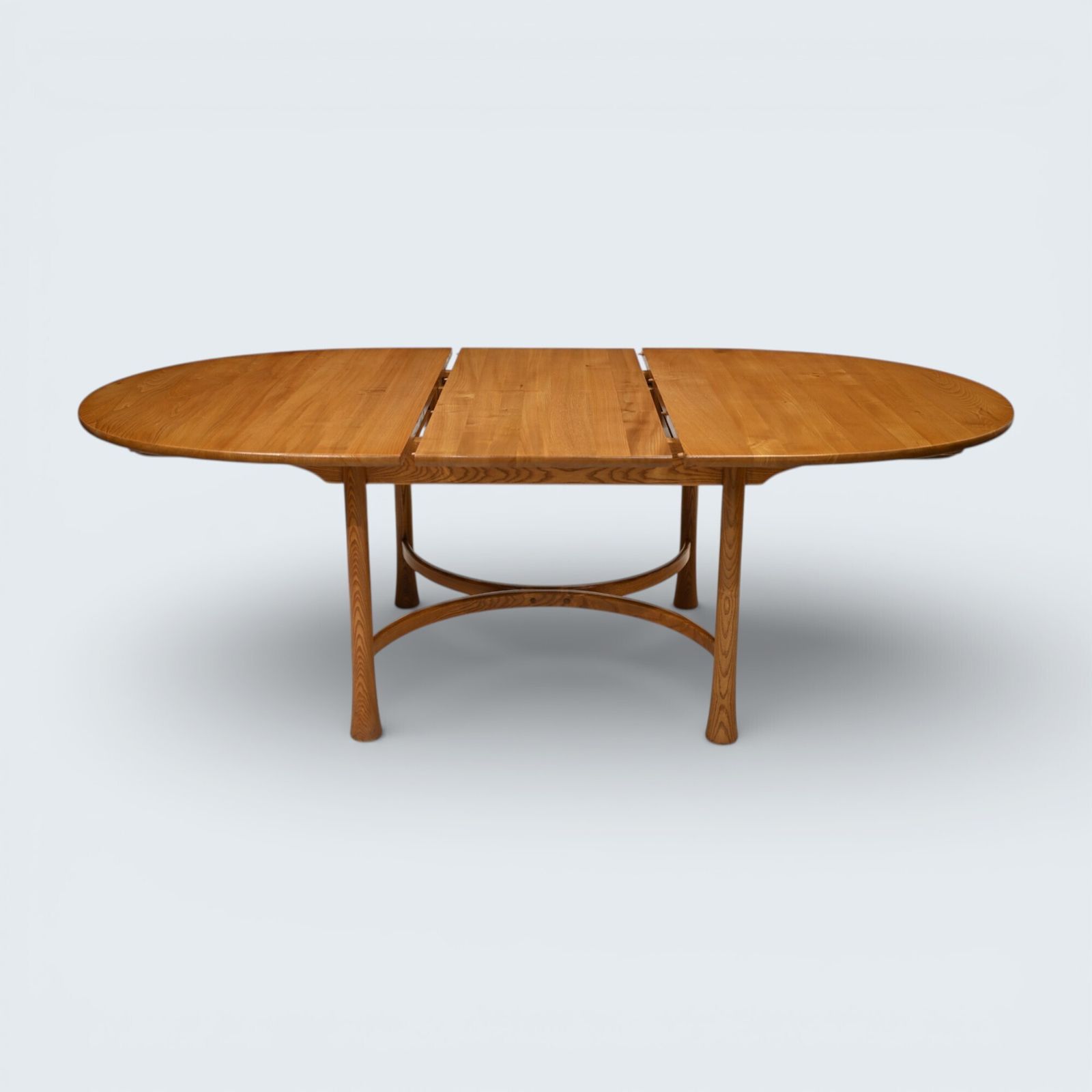 Furniture Ercol Saville Dining Table Extending Light Finish 926 Seats 8+ Free Uk Delivery photo