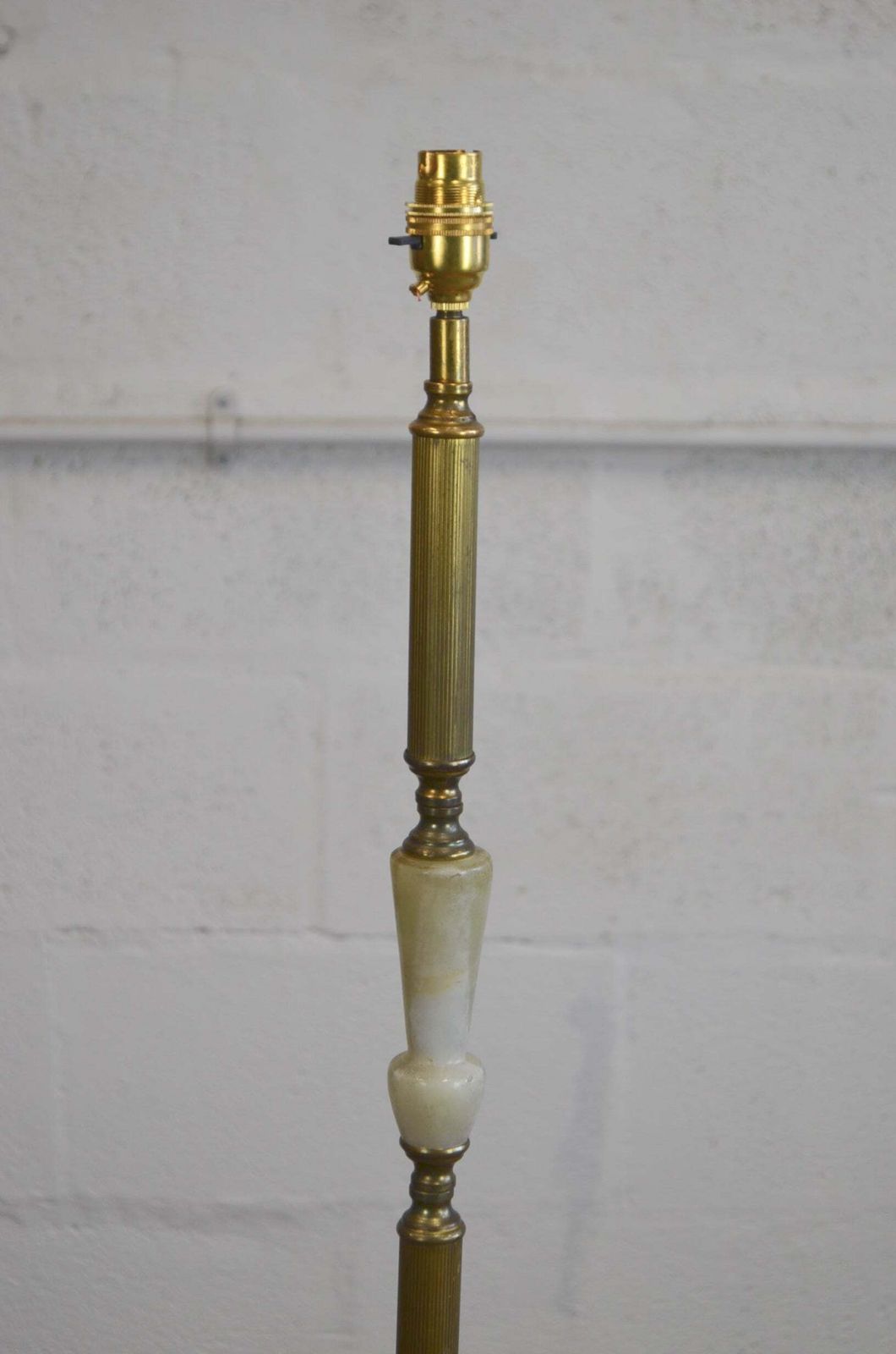 Vintage Antique Style Onyx Floor Lamp photo for sale
