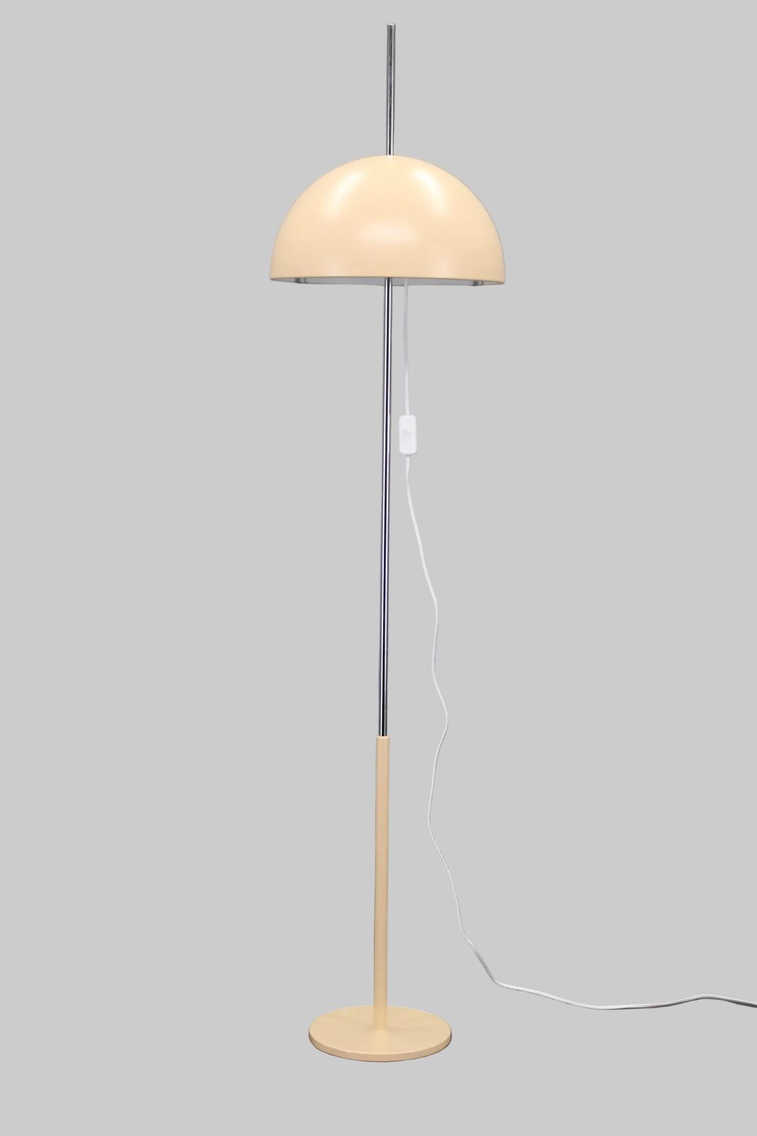 Mushroom Floor Lamp Space Age Metal Napako 1970s Czechoslovakia photo buy