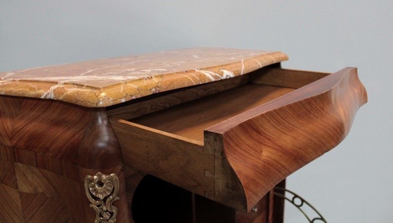 Secretary Louis XV Style Marquetry 20th photo 2806.75