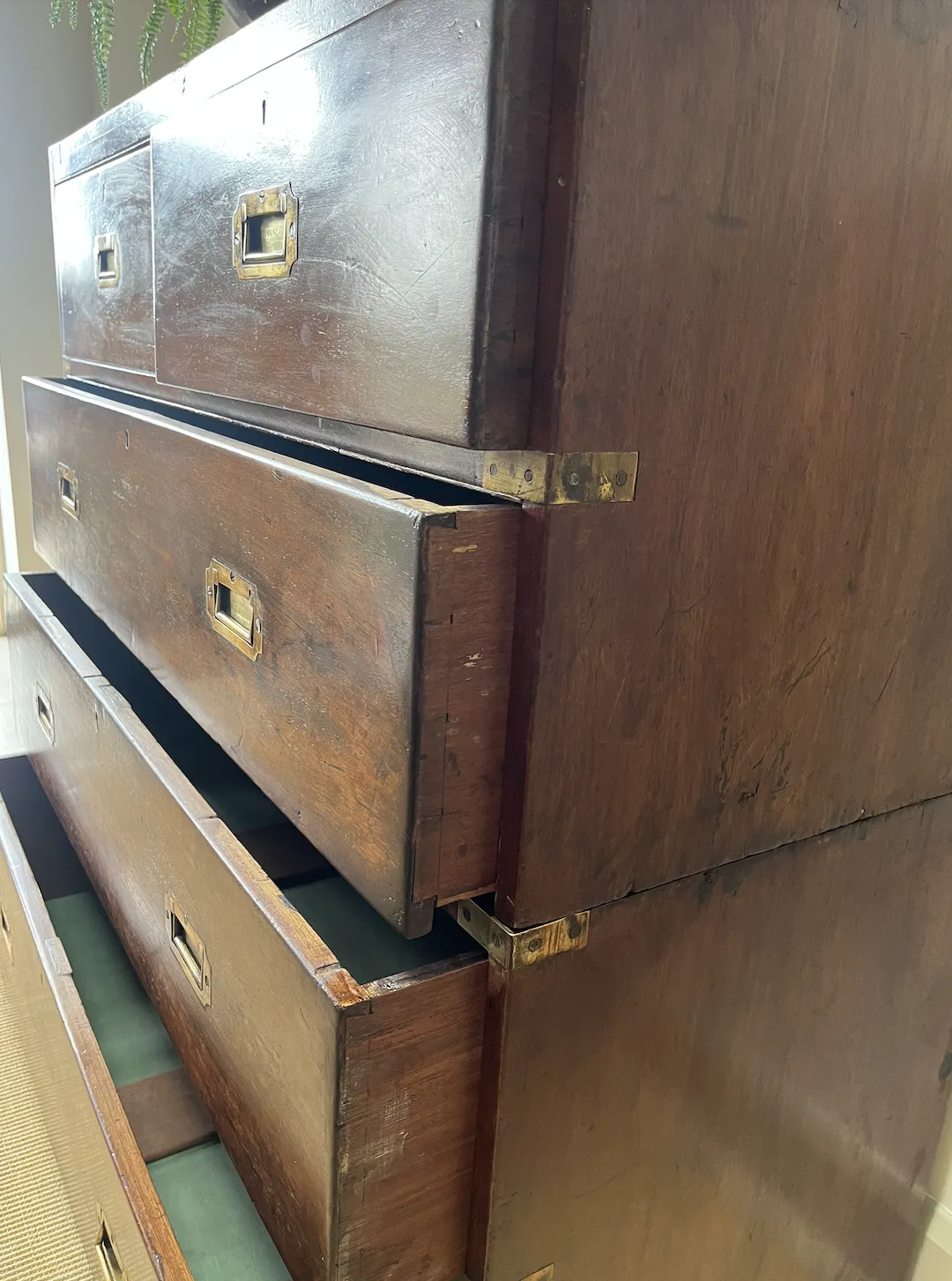 Campaign Chest Of Drawers photo vinterior