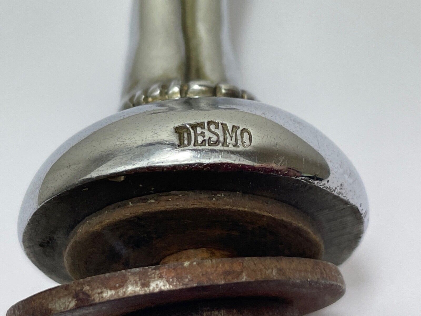 photo for sale Art Deco Chrome Car Mascot – Diving Lady Sculpture By Desmo, C.1920s British Classic Car Hood Ornament