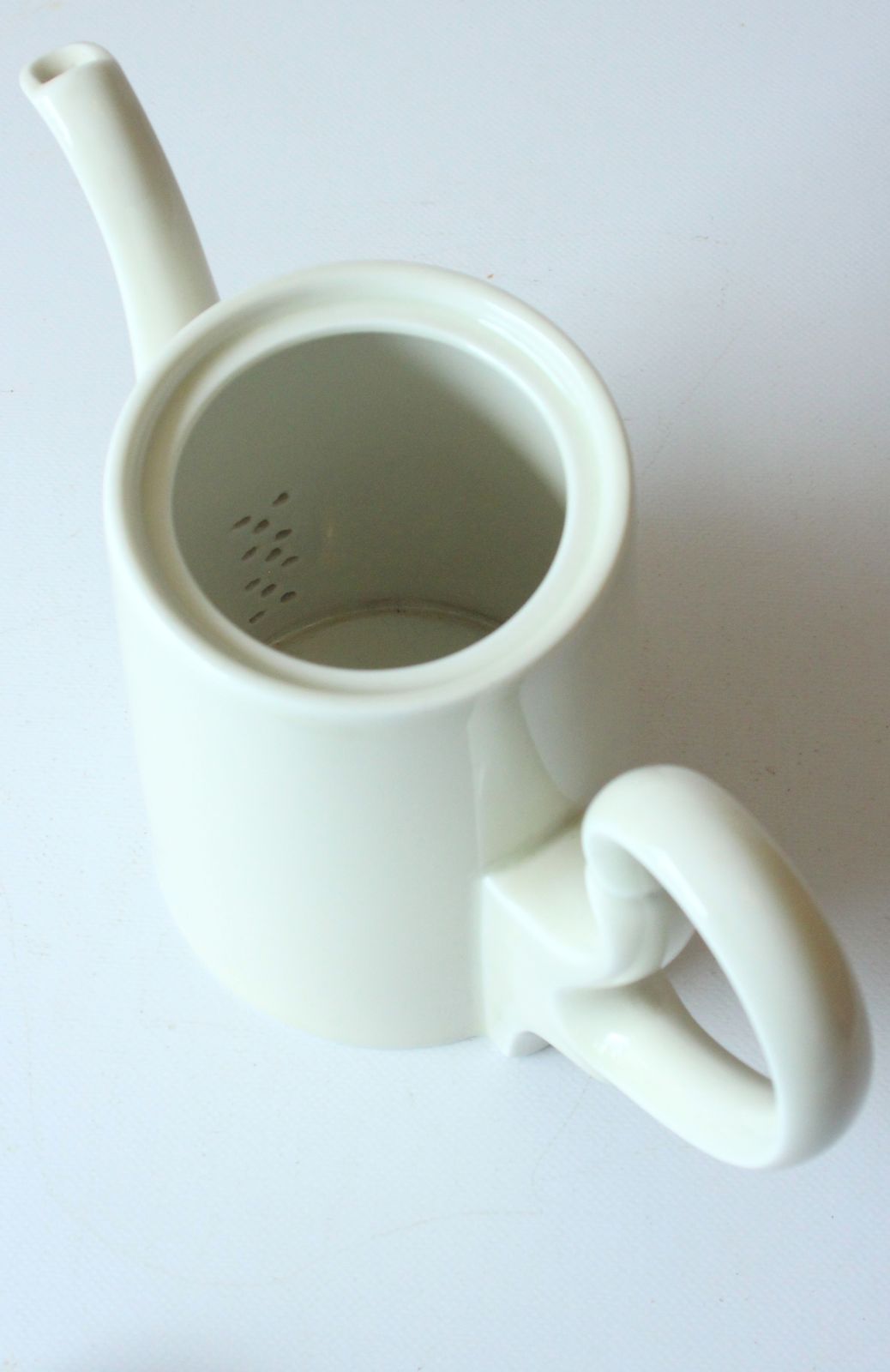 1950s   Hke   High Quality Porcelain Coffee Pot With Silver Plated Metal Isolated Warming Hood   Vintage photo vintage