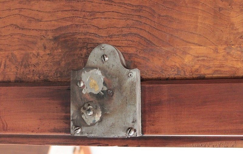 Cabinet Louis XV Cherrywood & Ash 19th photo vintage