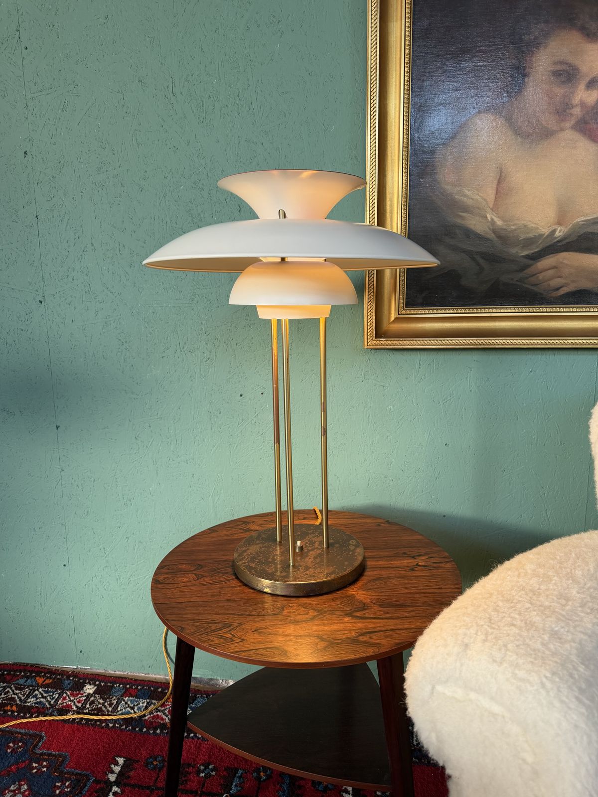 Rare Original Ph 5 Table Lamp By Poul Henningsen, Manufactured By Louis Poulsen photo Verlichting