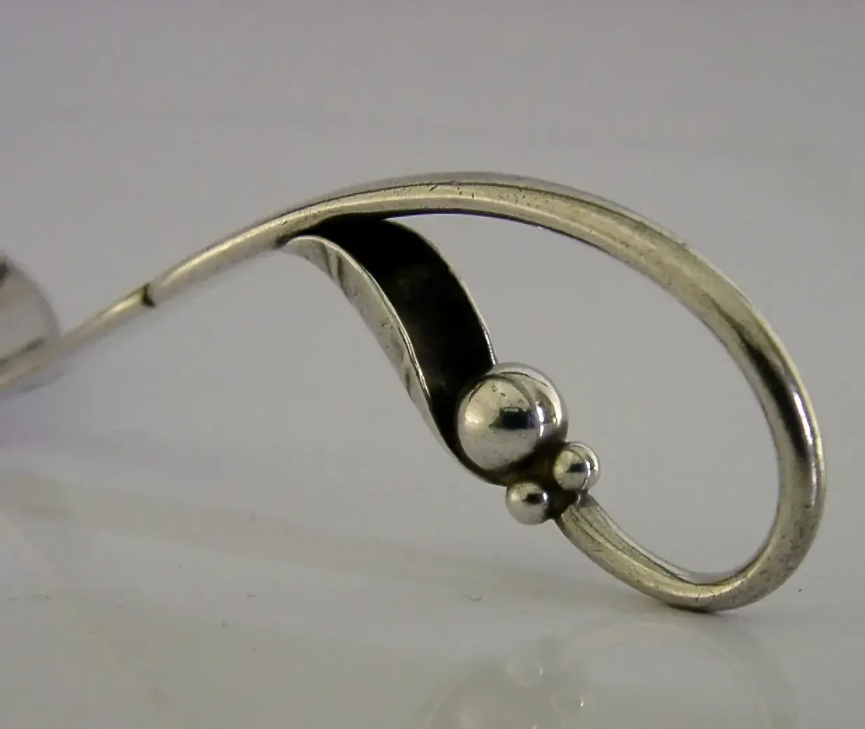 Good Size Georg Jensen Sterling Silver Pattern 21 Spoon 1939 Arts & Crafts