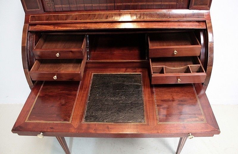 photo furniture Office Cylinder Louis XVI Mahogany 18th