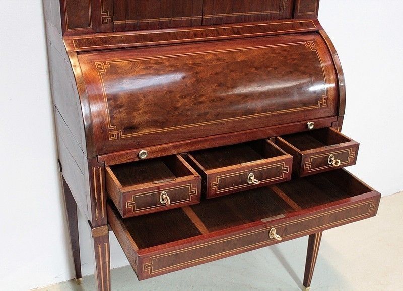 photo for sale Office Cylinder Louis XVI Mahogany 18th