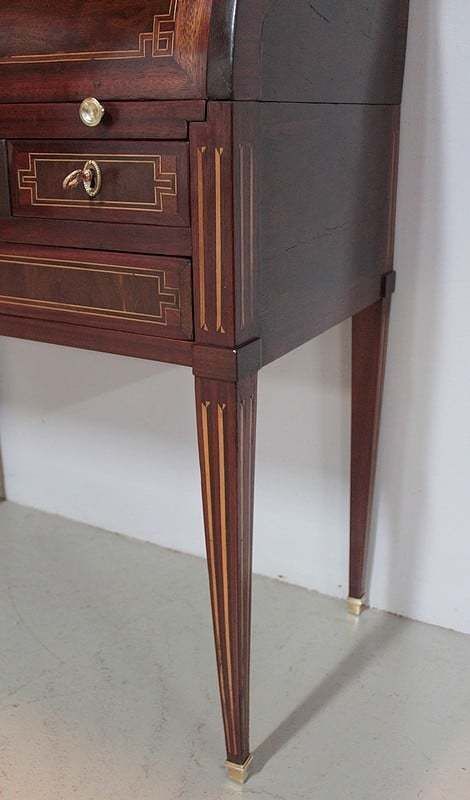 photo buy Office Cylinder Louis XVI Mahogany 18th