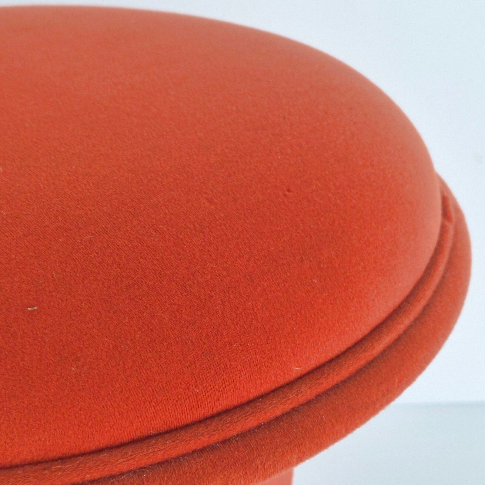 photo furniture Ottoman Pouf, Mushroom Stool, Vintage 1960s, Wool Jersey, Dlg Pierre Paulin