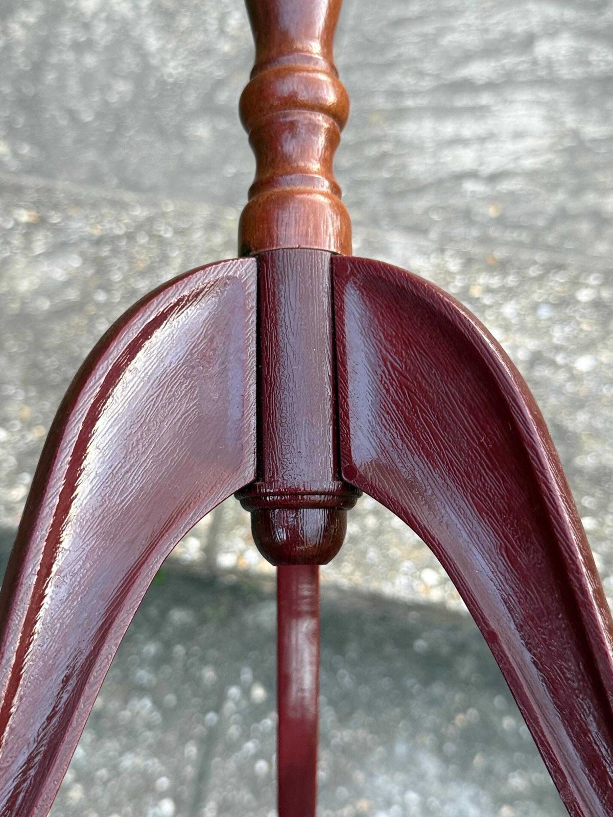 Home Decor Quirky 1980s Faux Burr Effect Wine Table, Plant Stand photo