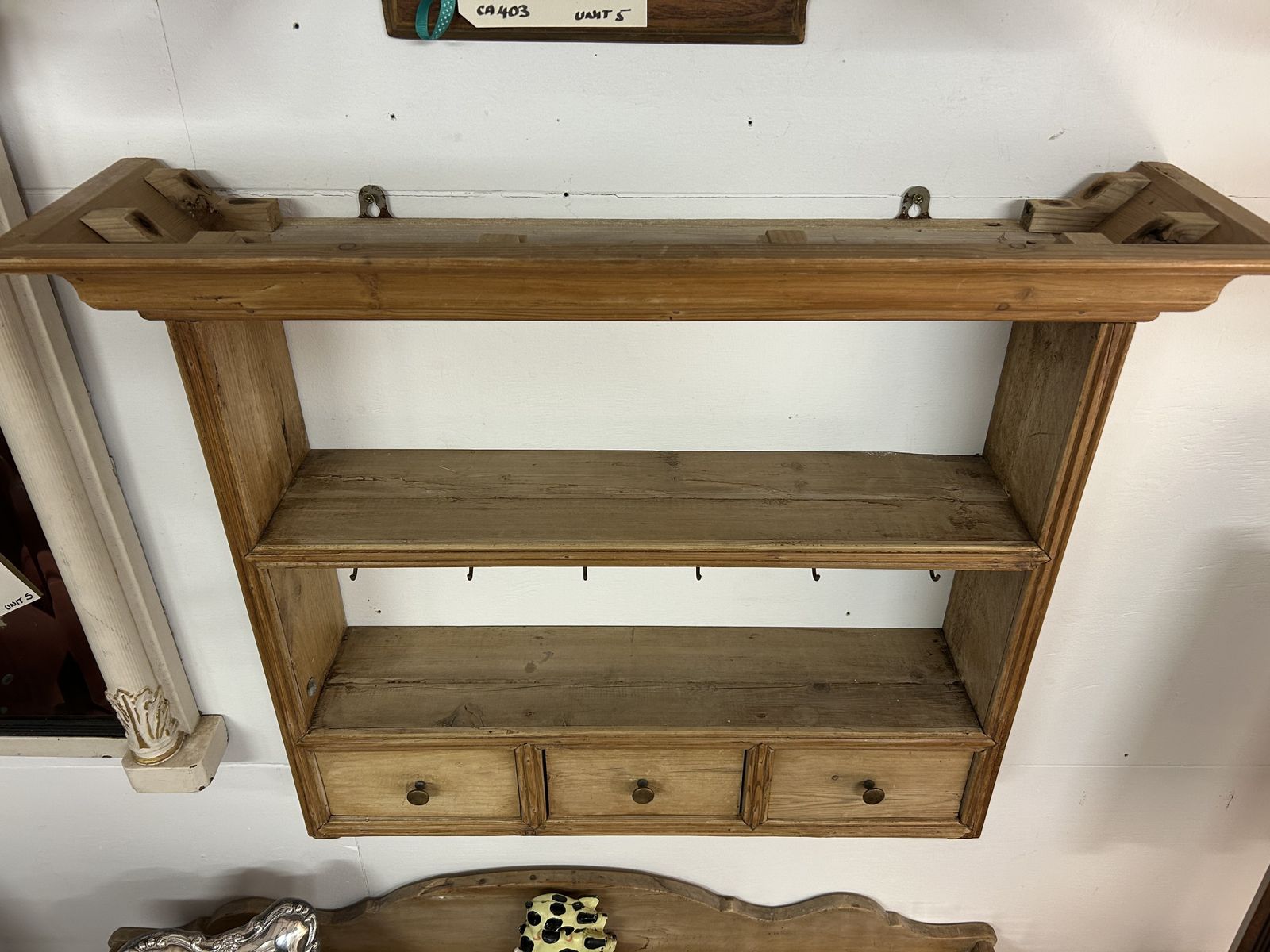 Vintage Pine Wall / Kitchen Unit photo for sale