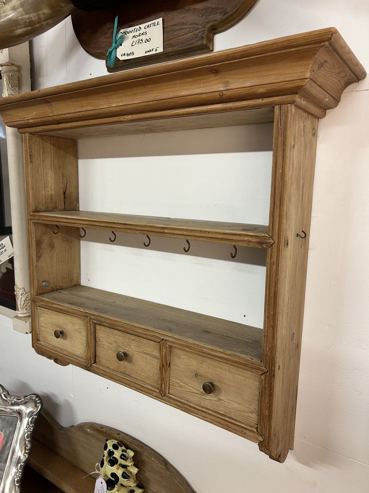 Vintage Pine Wall / Kitchen Unit photo vinterior