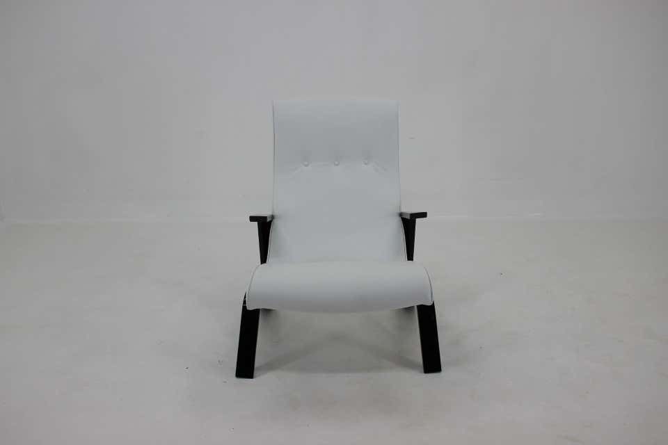 1950s Eero Saarinen Grasshopper Chair And Stool For Knoll photo vinterior