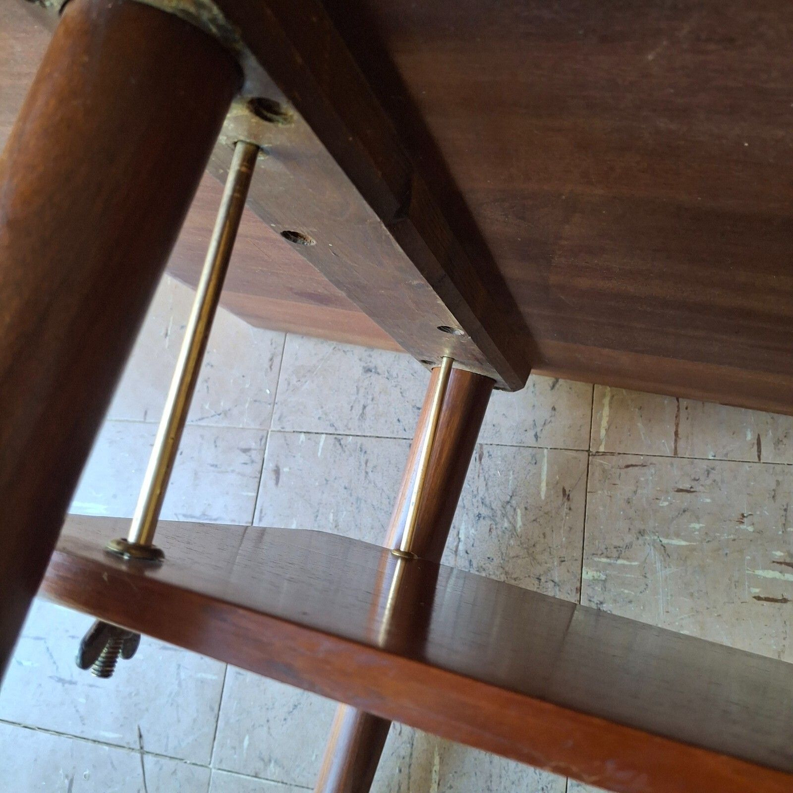 photo furniture Fab Mid Century 1960s Danish Hakon Madsen Long Teak Coffee Table