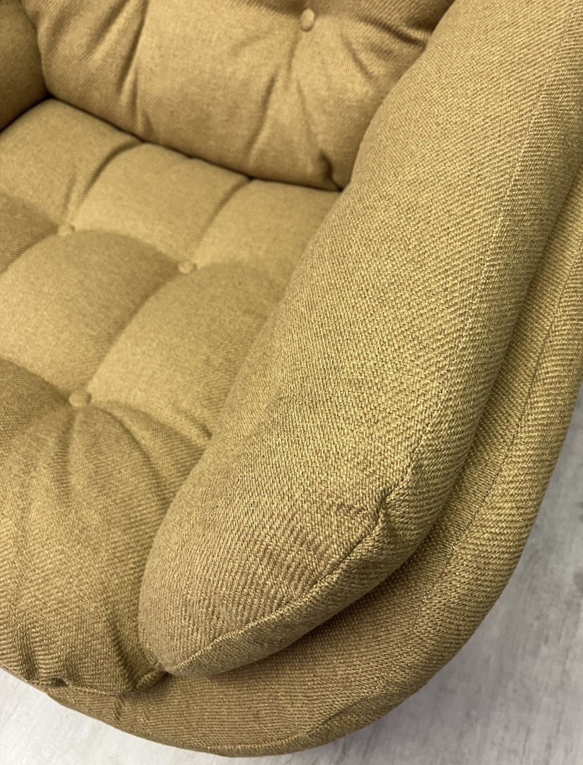 Vintage Unique 1980s Egg Arm Chair photo buy