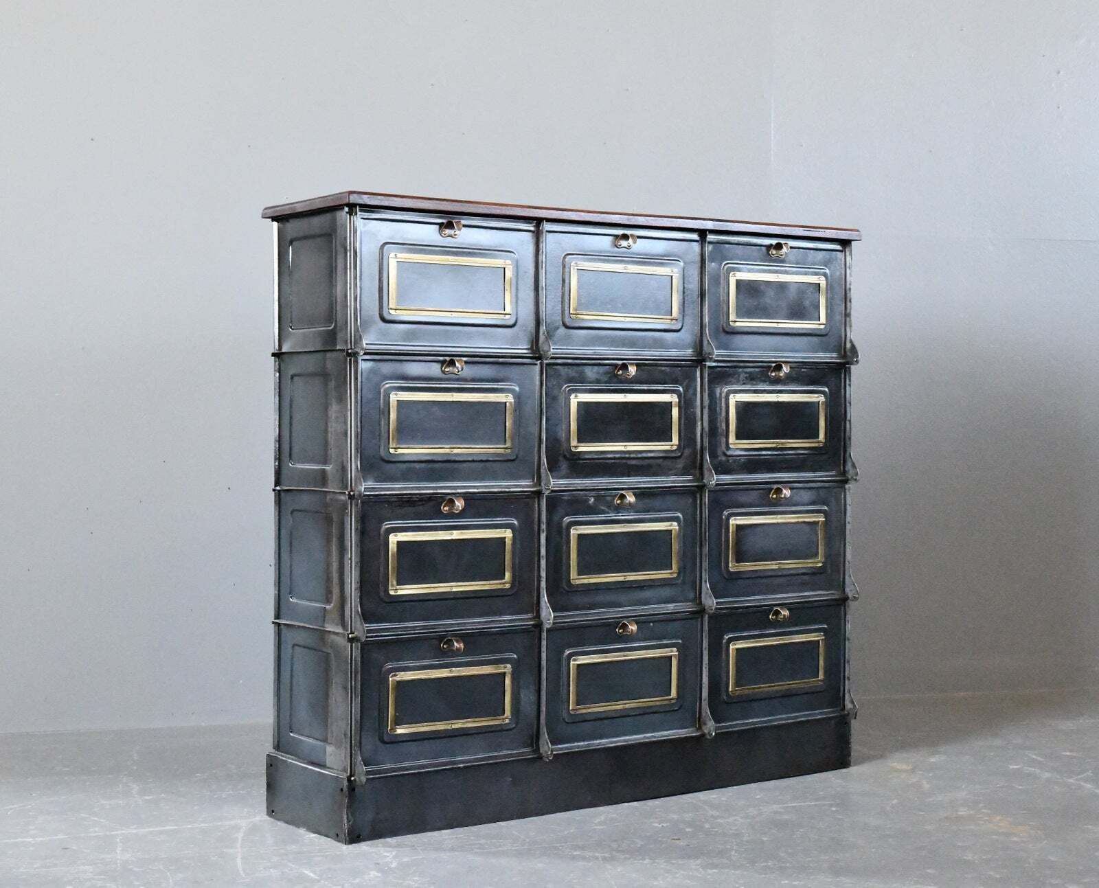 Wolf Netter And Jacobi Strafor Clapets Industrial Cabinet Circa 1910