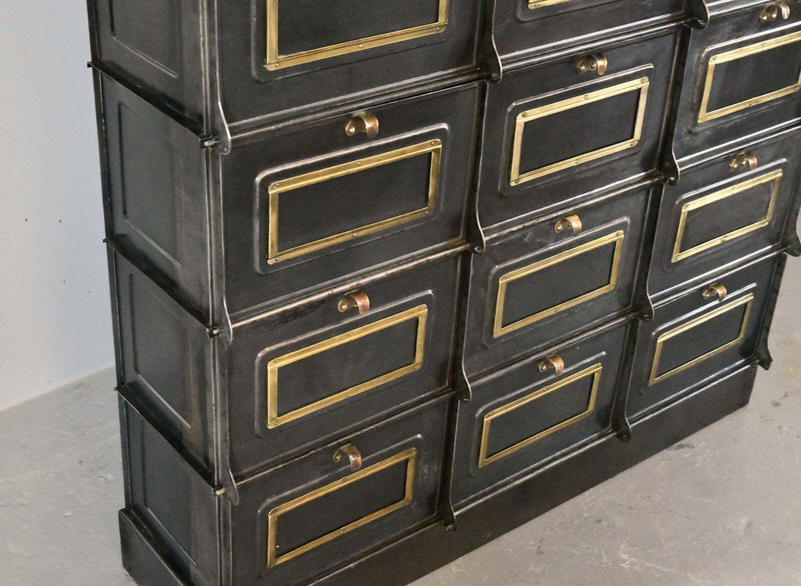 Wolf Netter And Jacobi Strafor Clapets Industrial Cabinet Circa 1910 photo furniture