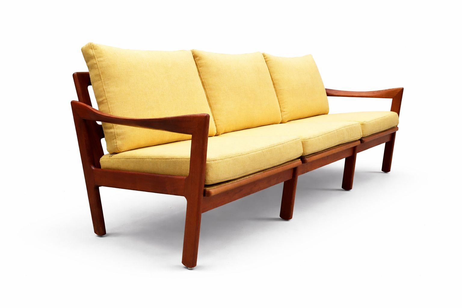 Furniture Illum Wikkelsø Living Room Set For Niels Eilersen, Denmark 1960s photo