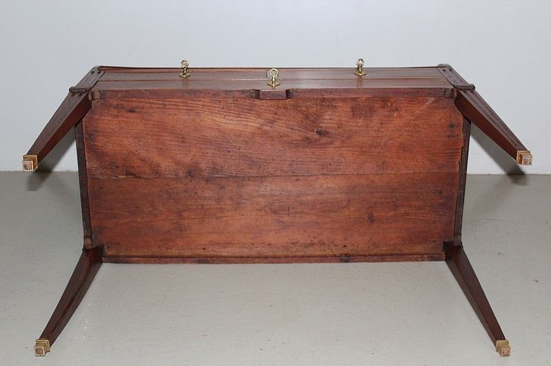 photo vinterior Office Cylinder Louis XVI Mahogany 18th