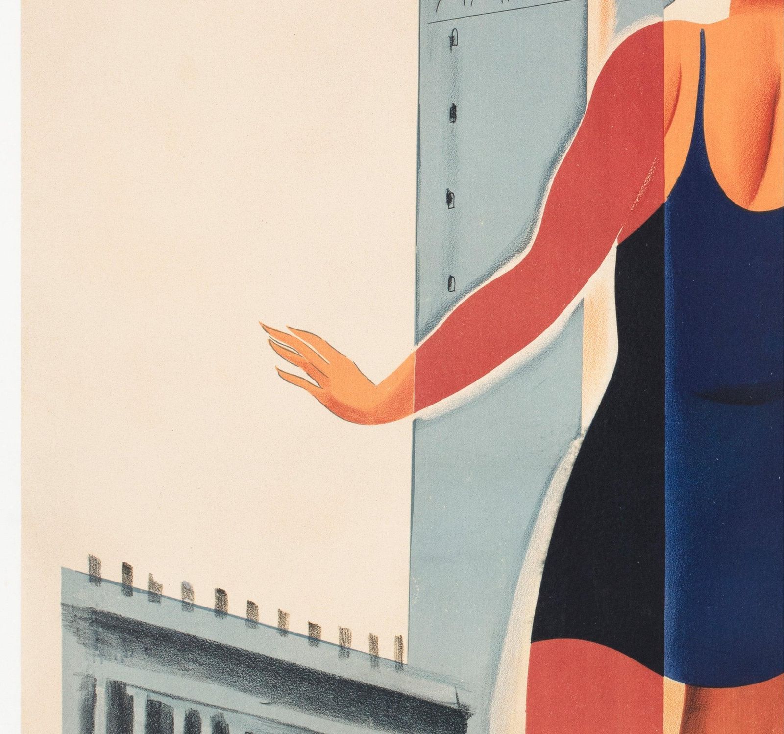 Venice Venezia Lido ca. 1930 Italiaans ENIT Reisadvertetieposter photo 9935.0
