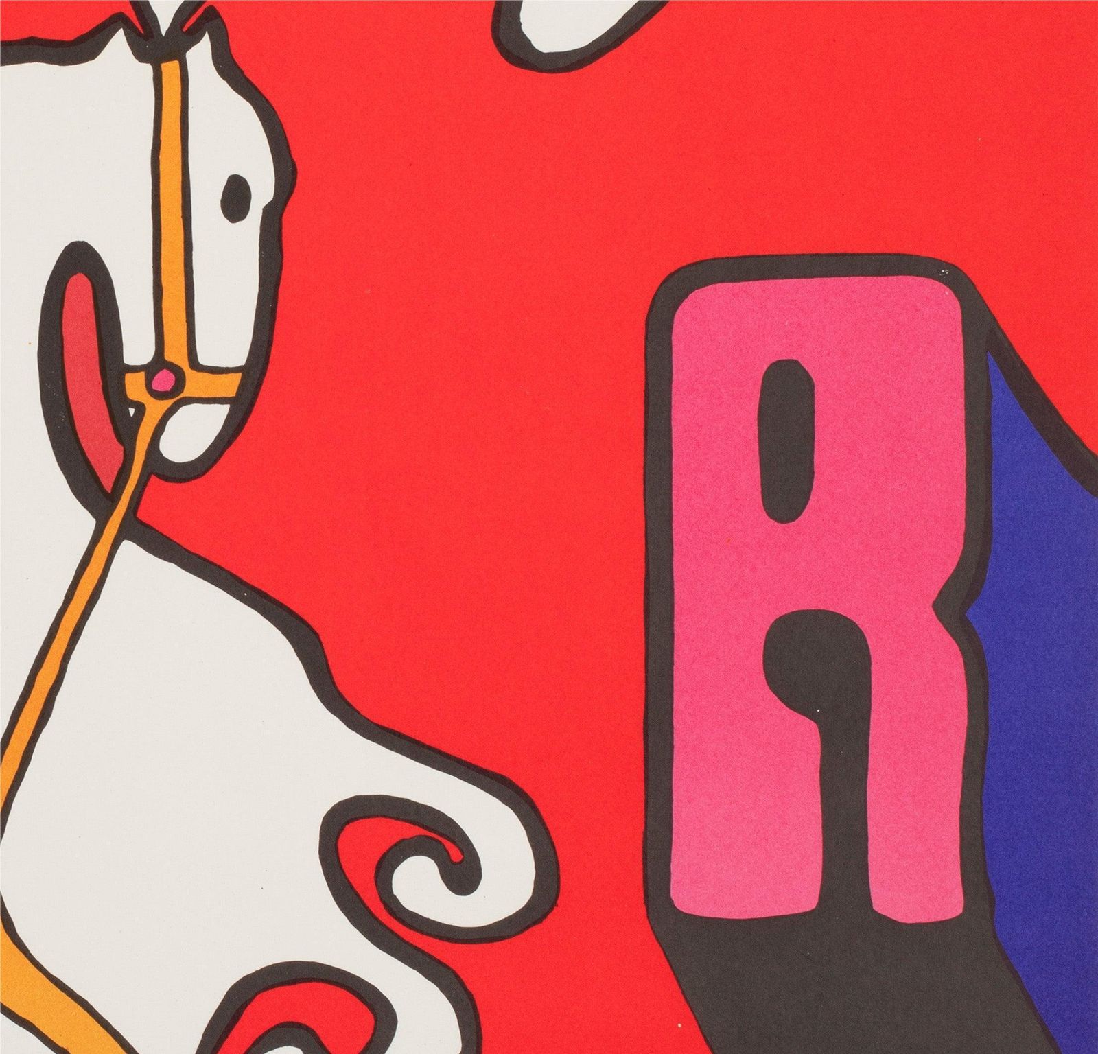 Cyrk Ballet Horse R1979 Polish Circus Poster, Jan Mlodozeniec photo vinterior