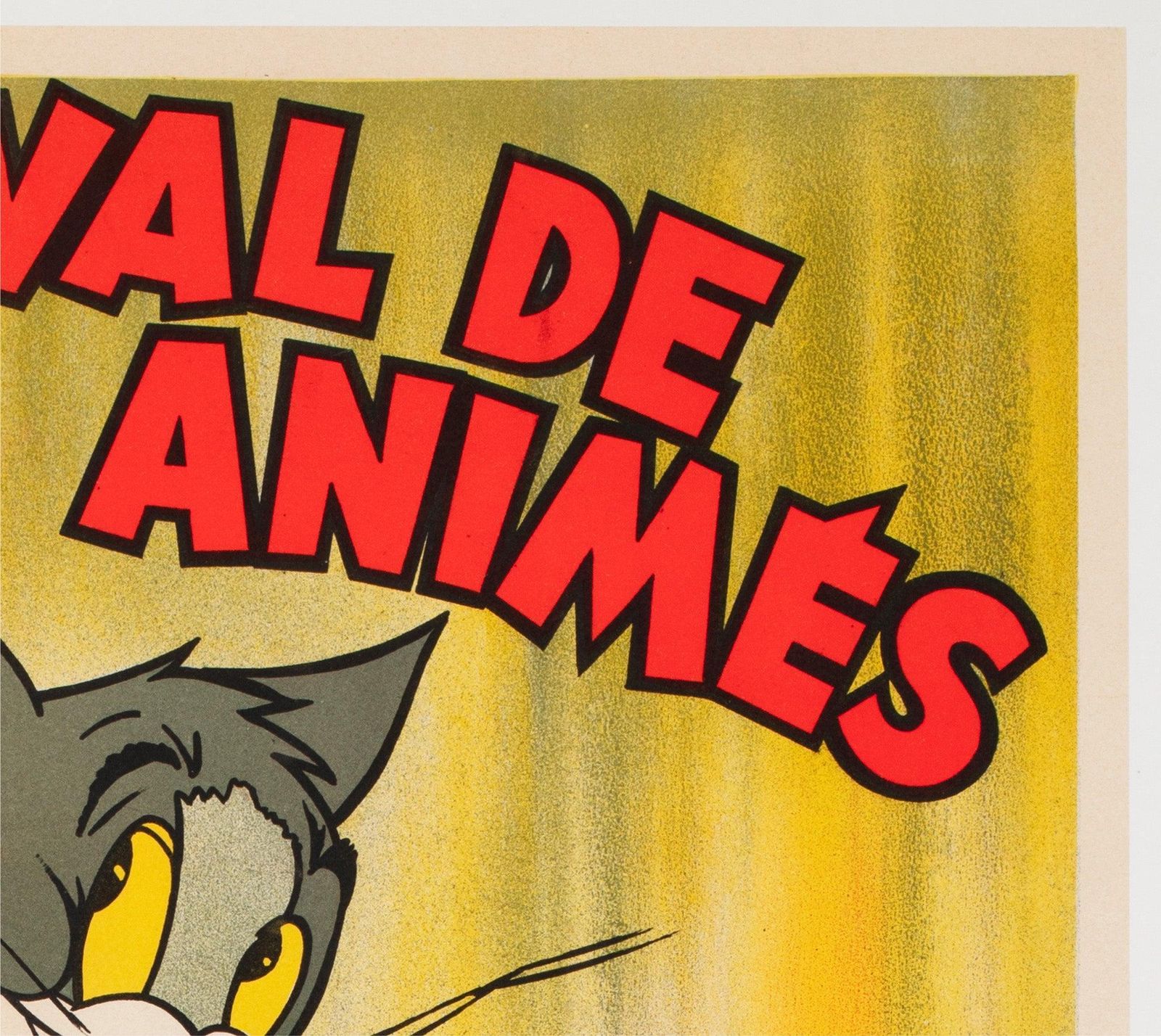Tom And Jerry 1954 French Film Festival Poster photo Art