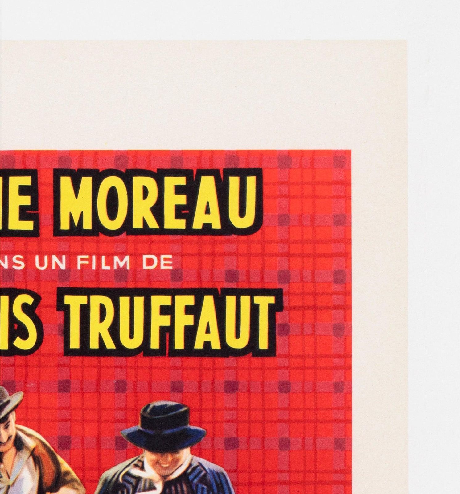 Jules And Jim 1962 Belgian Film Poster photo 859.0