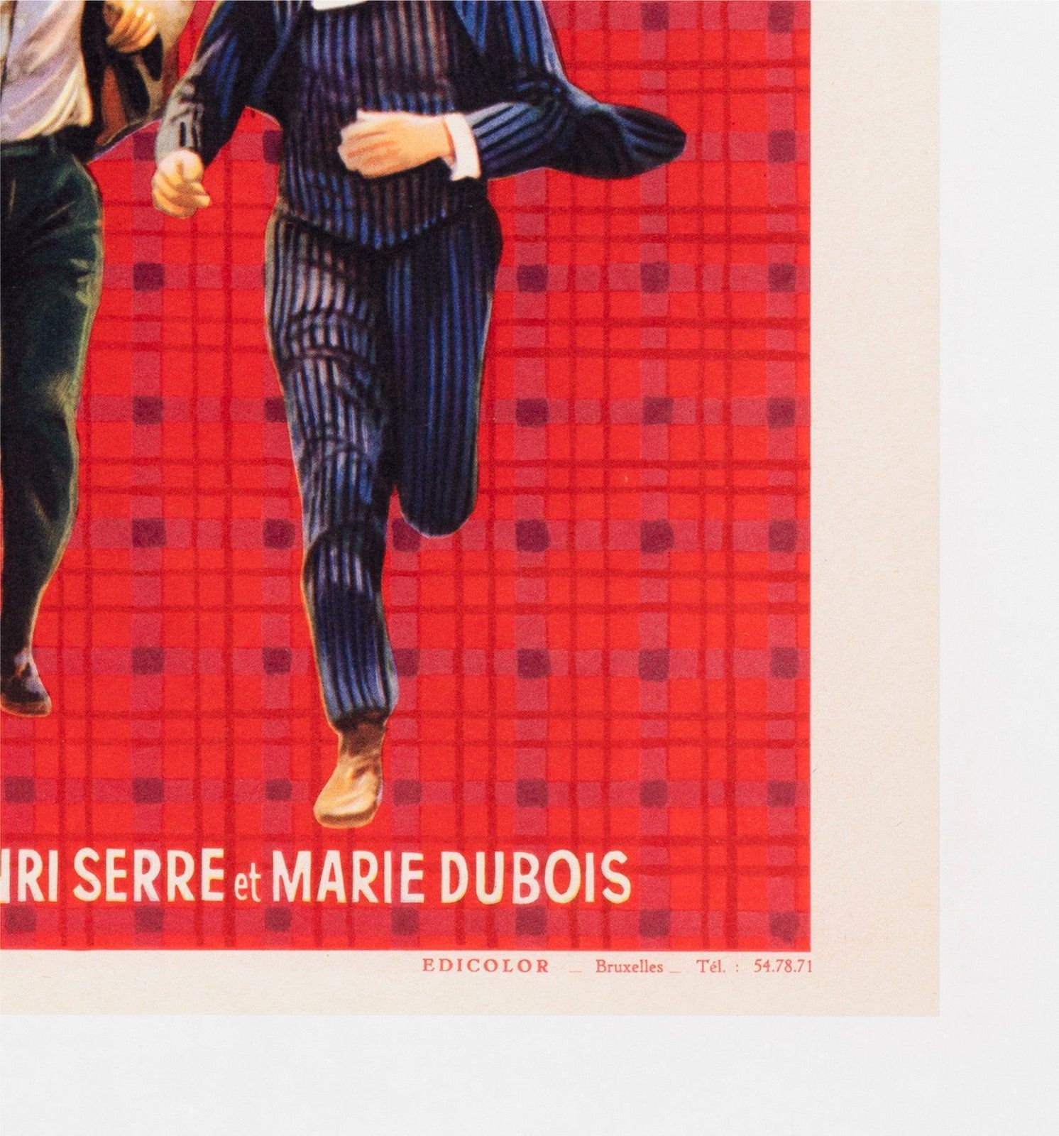 Jules And Jim 1962 Belgische Filmposter photo vintage