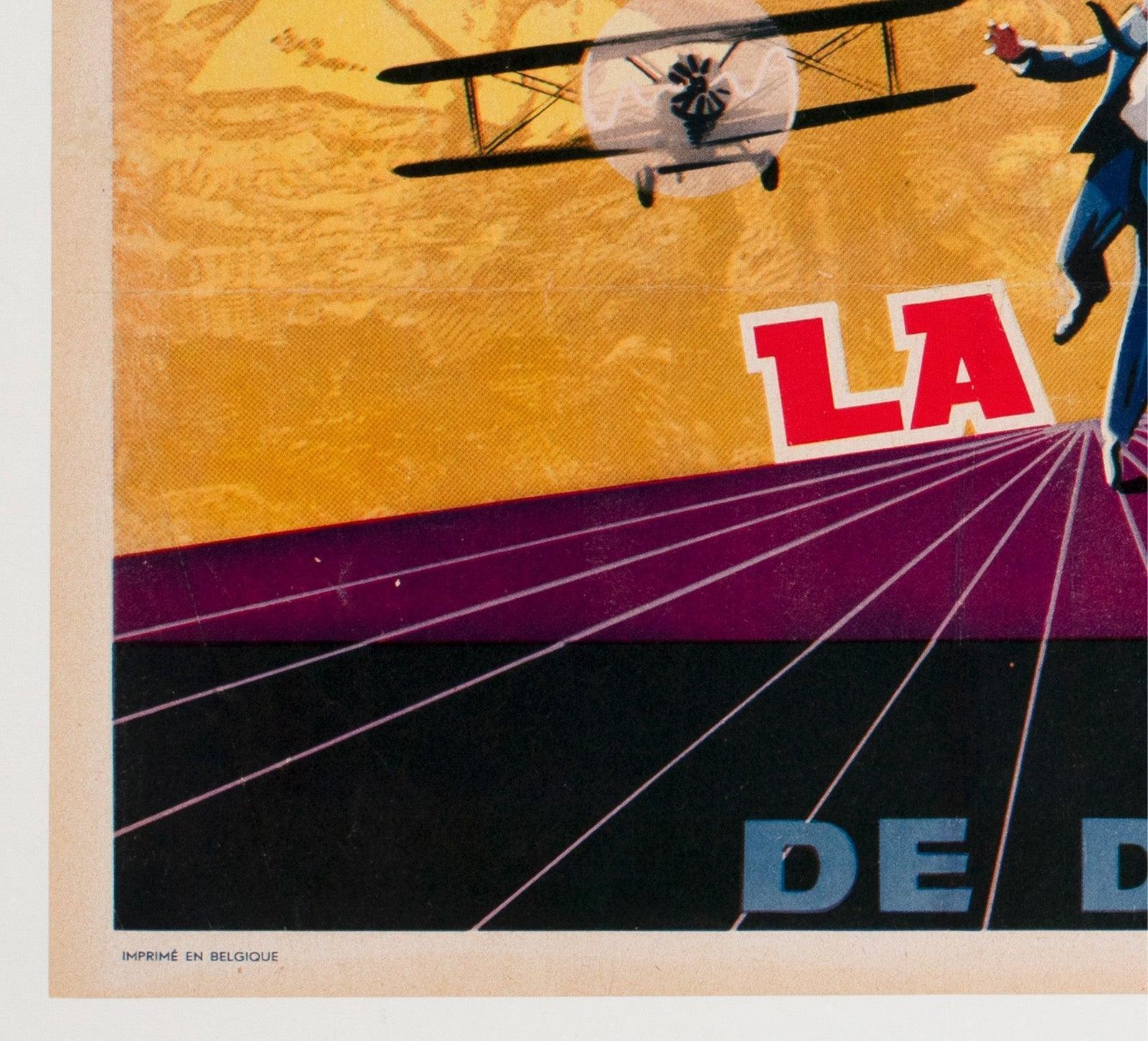 North By Northwest 1959 Belgische Filmposter photo vinterior