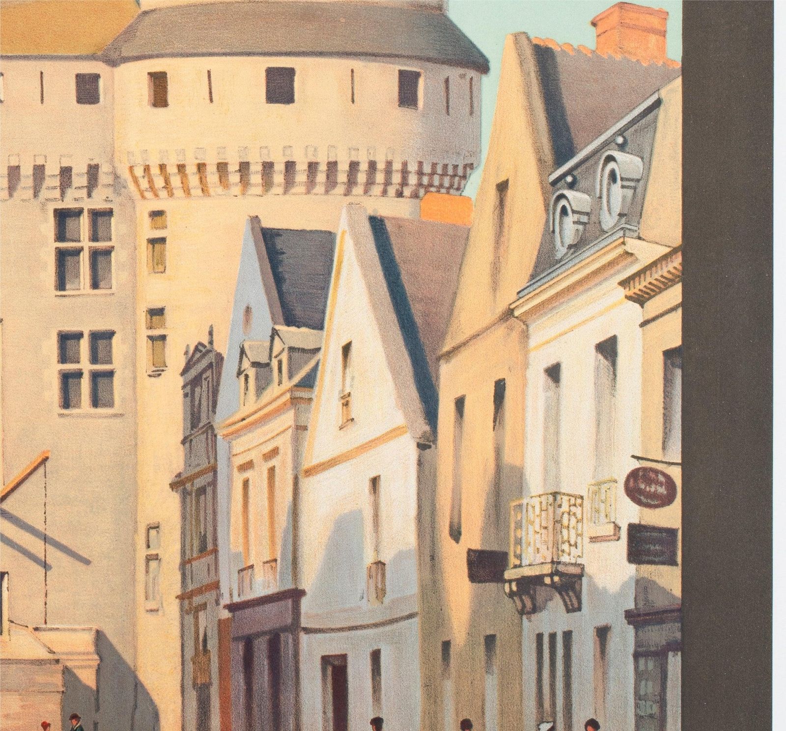Langeais C1927 French Travel Advertising Poster, Constant Duval photo vinterior