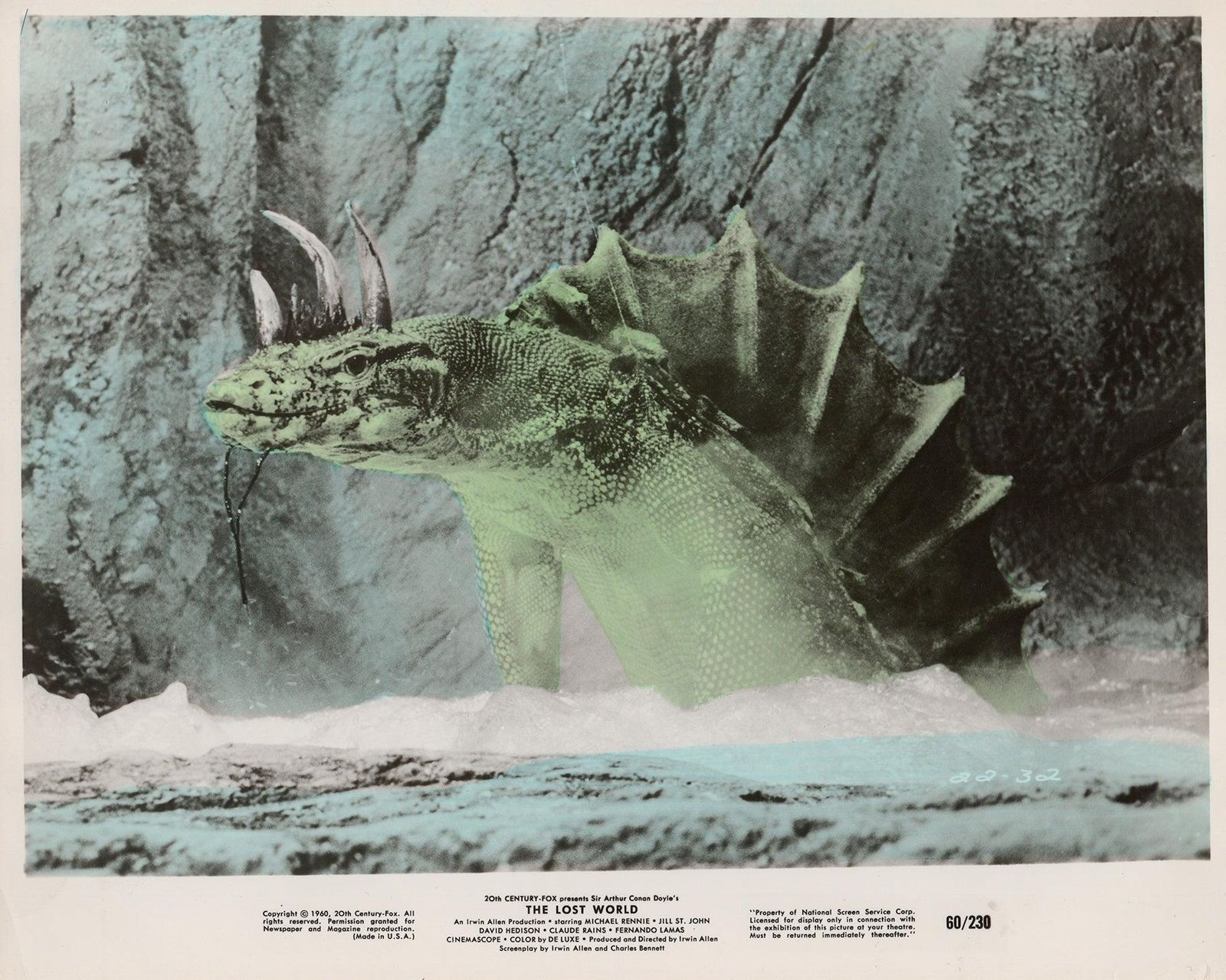 The Lost World 1960 Lobby Card, ingelijst photo vinterior