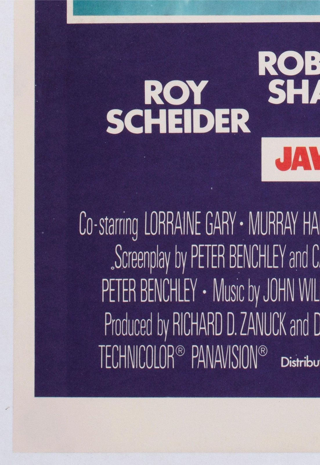 Jaws 1975 Australian Daybill Film Poster, Roger Kastel photo buy