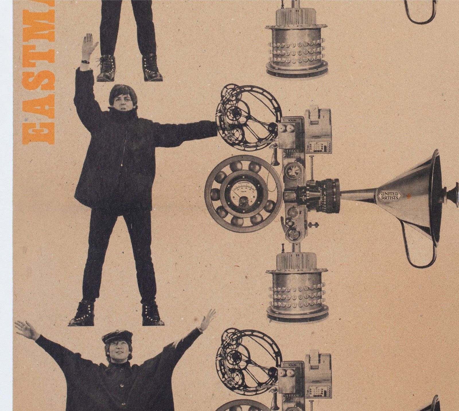 Affiche de film danoise Help!, 1965, The Beatles photo 2380.0