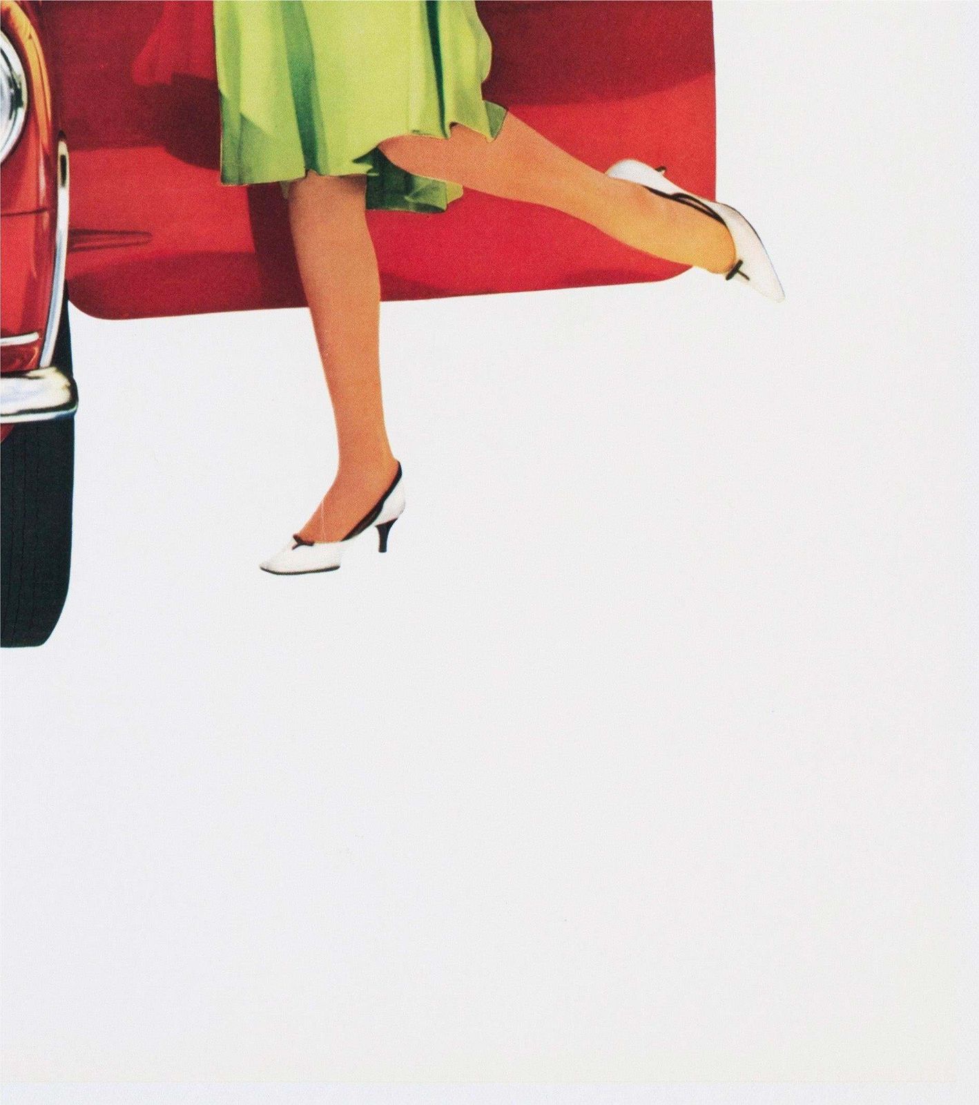 Morris 850 Mini 1960 Uk Dealer Poster photo vintage