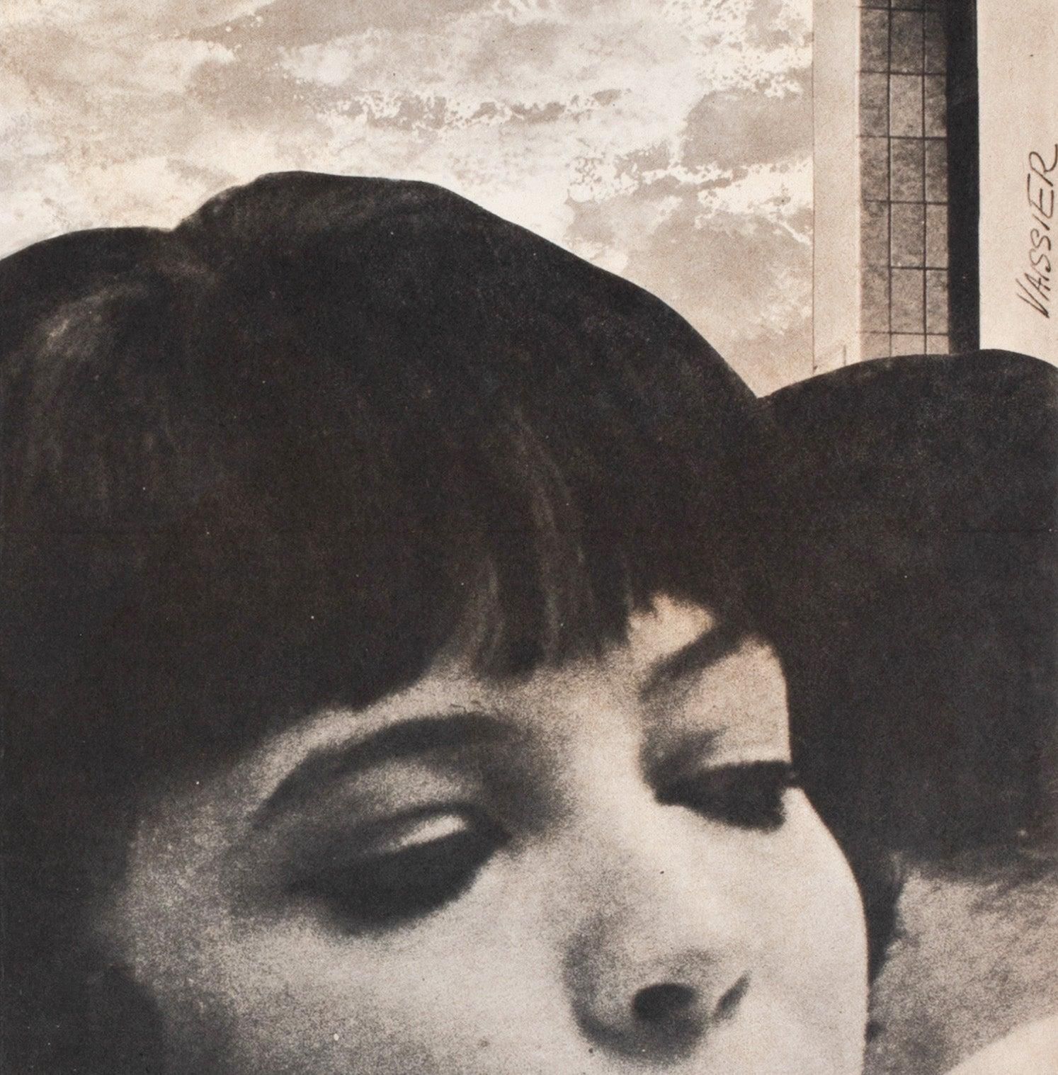 Affiche de cinéma française Vivre Sa Vie 1962, petite, Vaissier photo vinterior