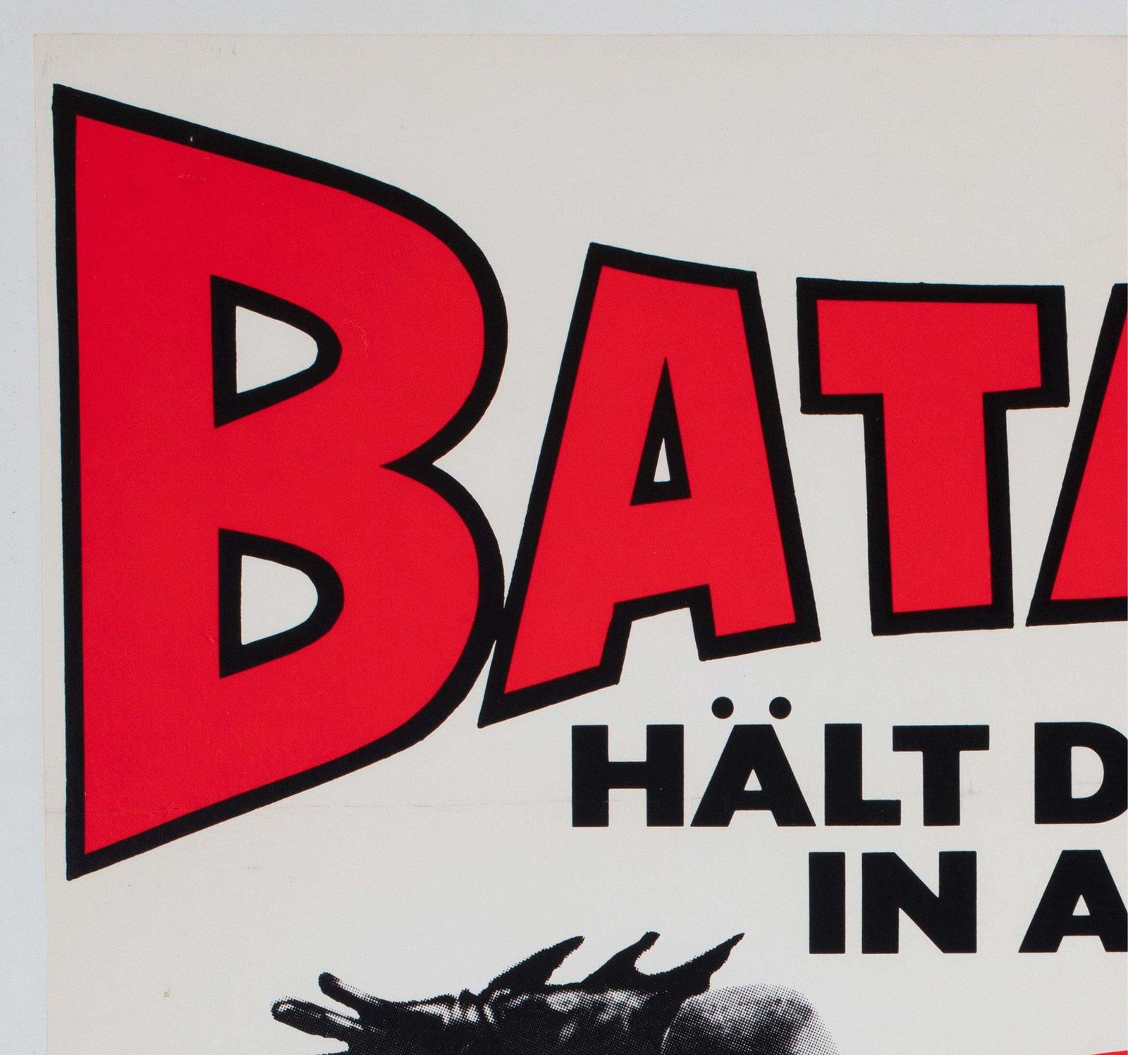 Batman jaren 1970 Duits A1 Filmposter, Klaus Rutter photo for sale