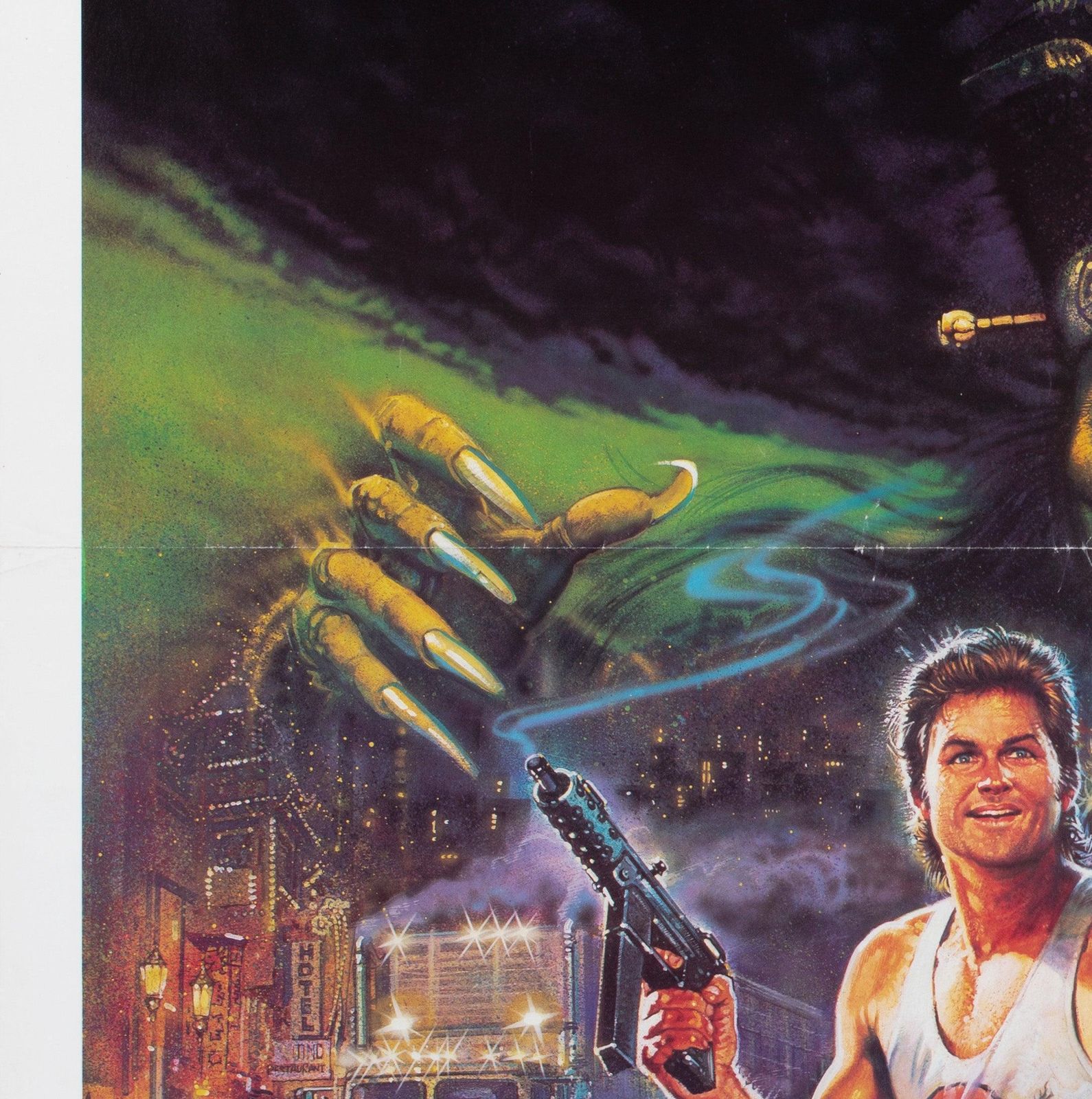 Affiche de film Big Trouble In Little China 1986 Us International 1 Sheet, Bysouth photo 2340.0