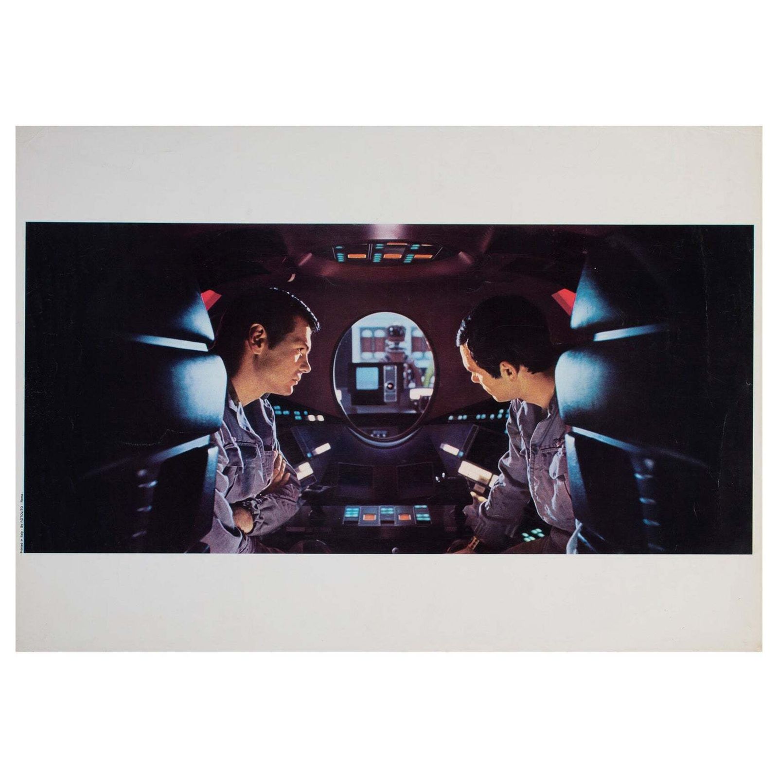2001 A Space Odyssey 1968 Italian Jumbo Still Film Poster