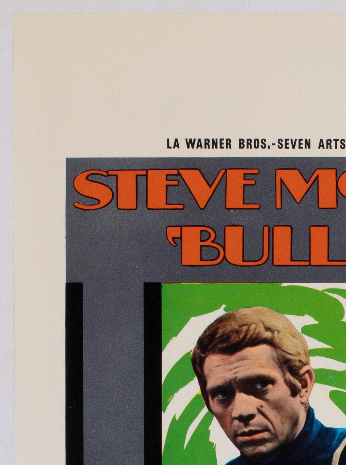 Affiche de cinéma italienne Bullitt 1969 Locandina, Renato Ferrini photo for sale