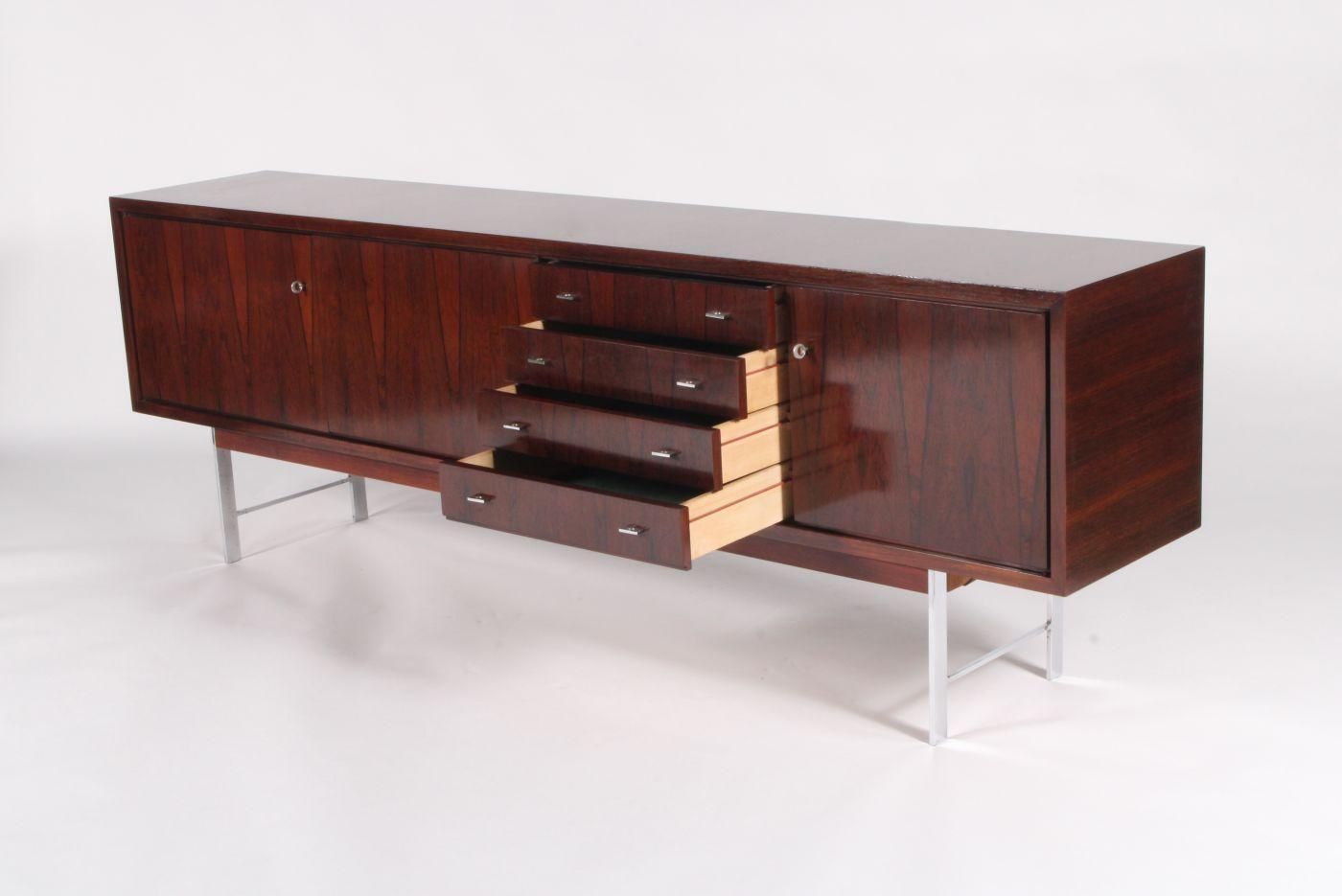 Stunning Mid Century Scandanavian Rosewood Sideboard photo vinterior