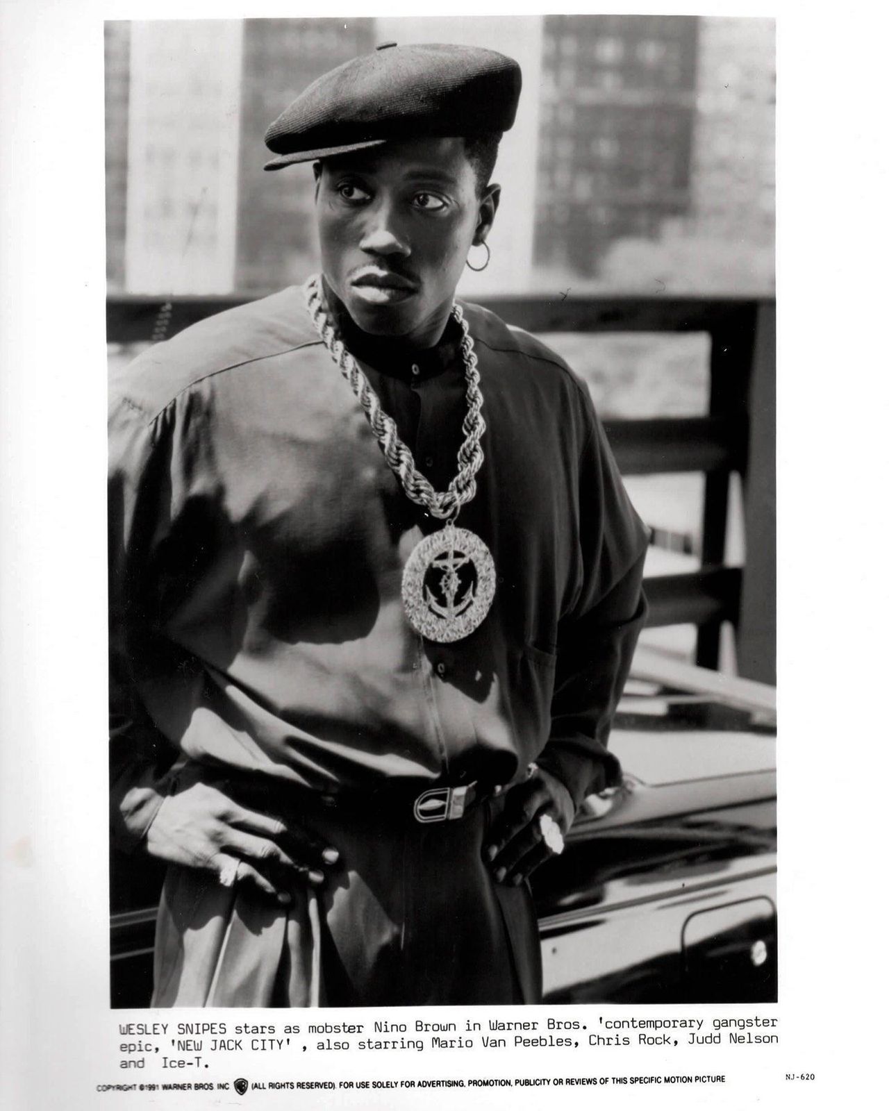 New Jack City 1991 Publicity Film Movie Press Still Framed photo vinterior