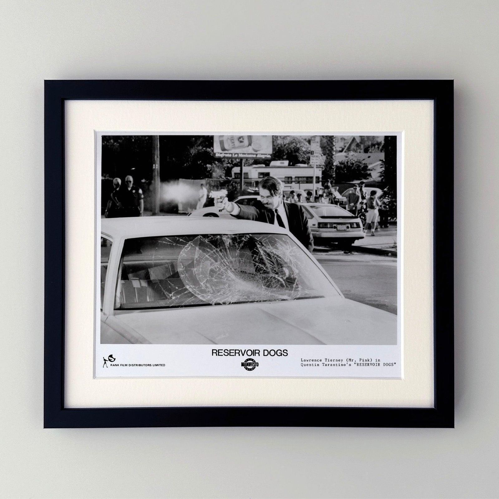 Reservoir Dogs 1992 Publicity Film Movie Press Still Framed photo furniture