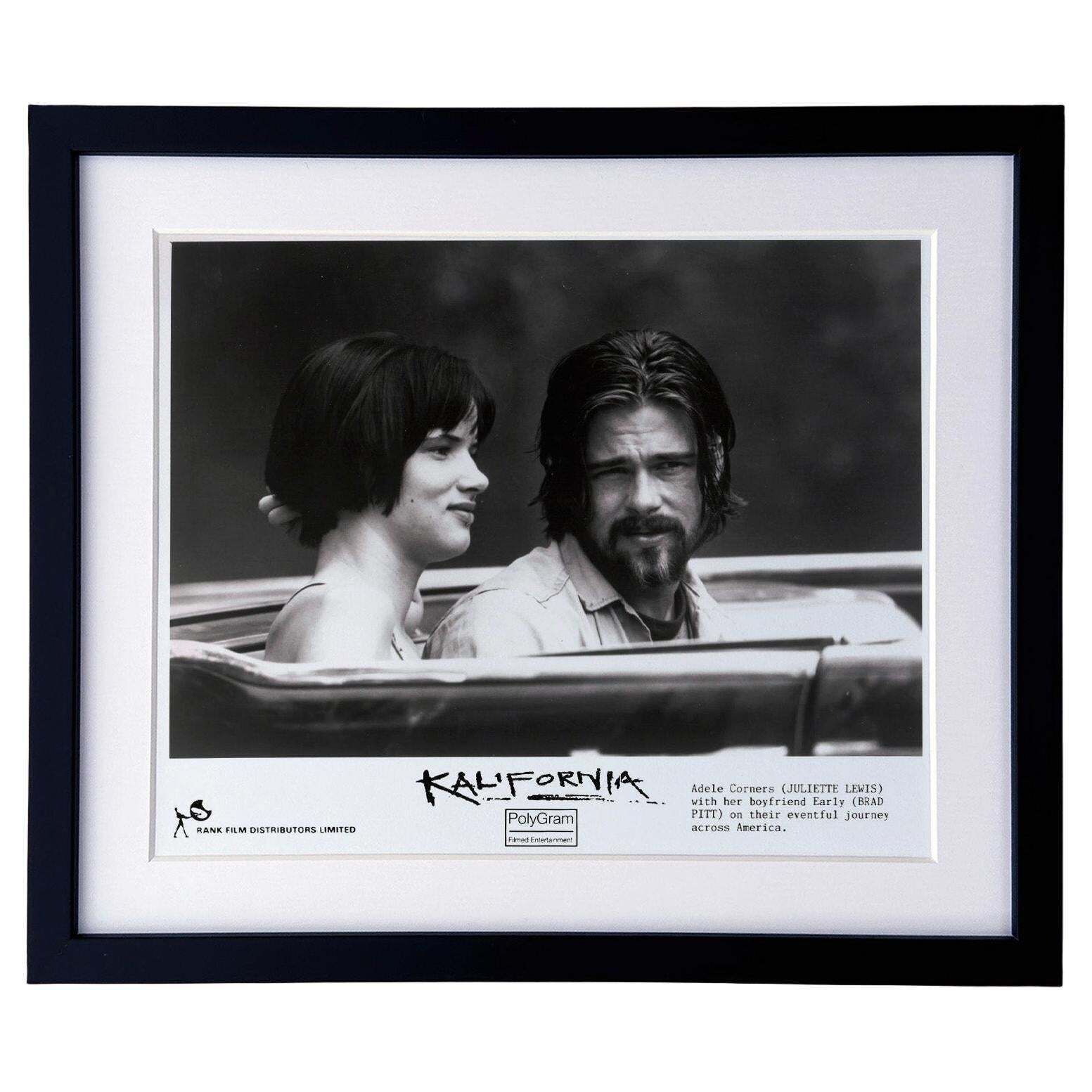 Photo de presse encadrée, film Kalifornia, 1993