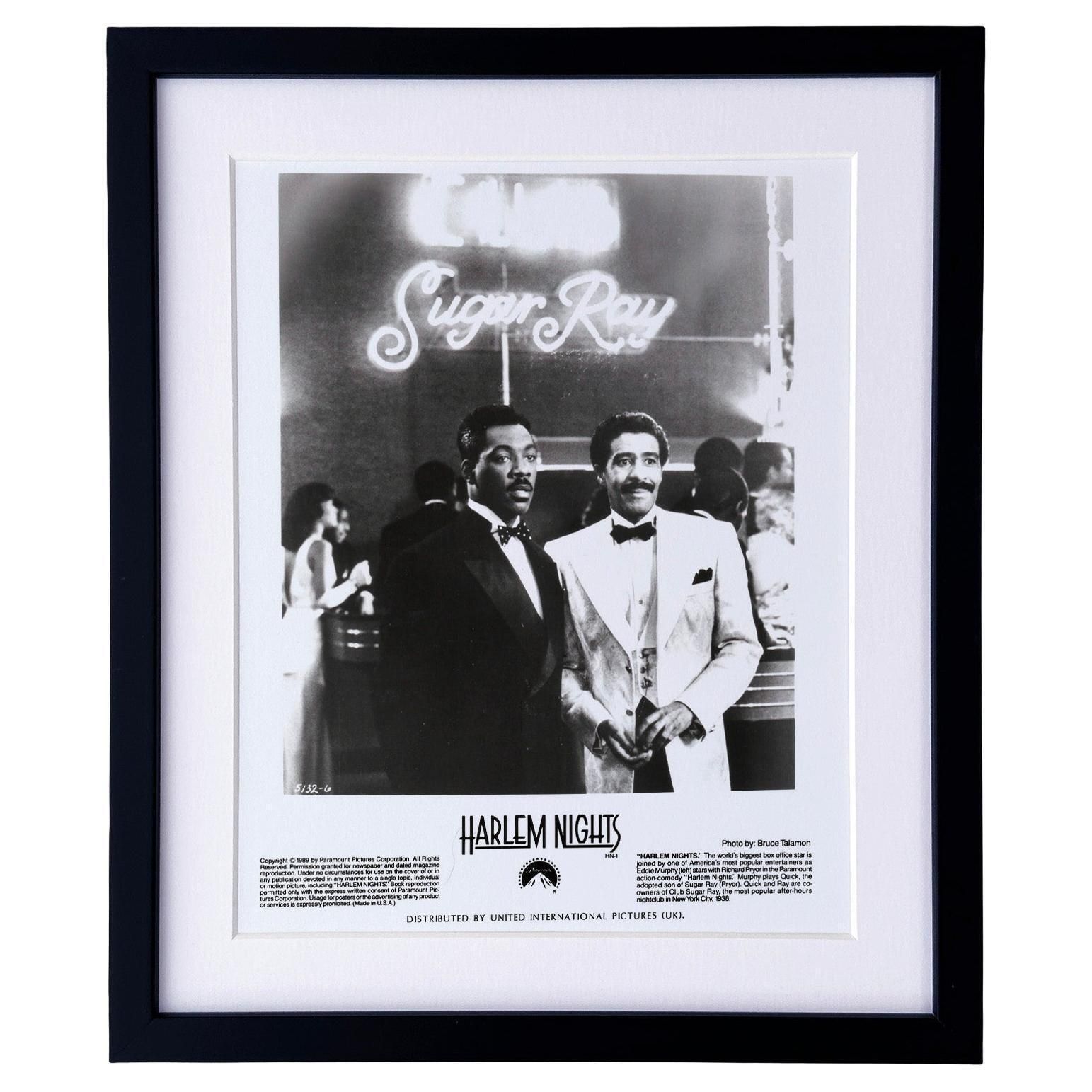 Photo de presse originale encadrée, Harlem Nights, 1989