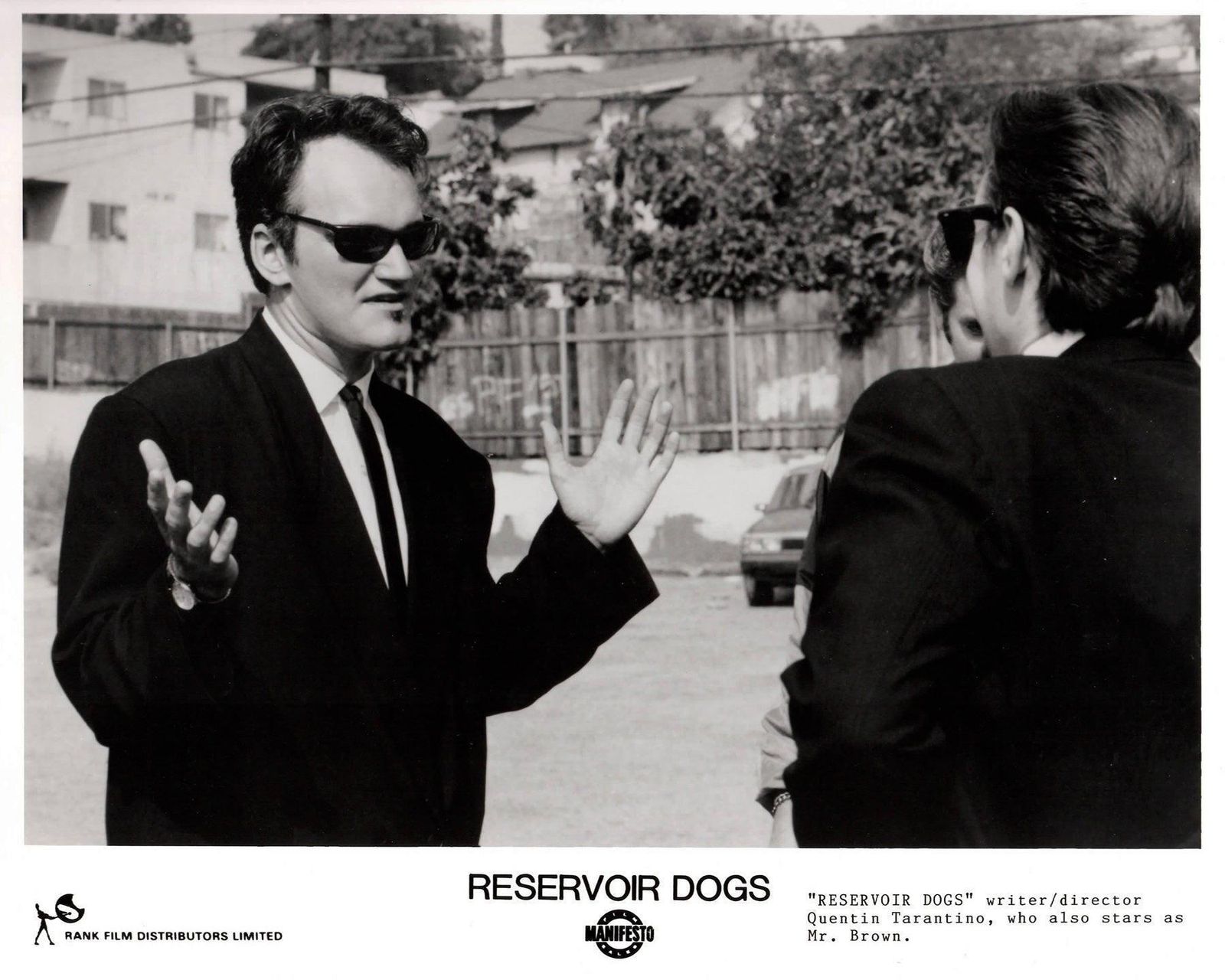 Reservoir Dogs 1992 Publiciteitsfilmfoto, ingelijst photo vinterior