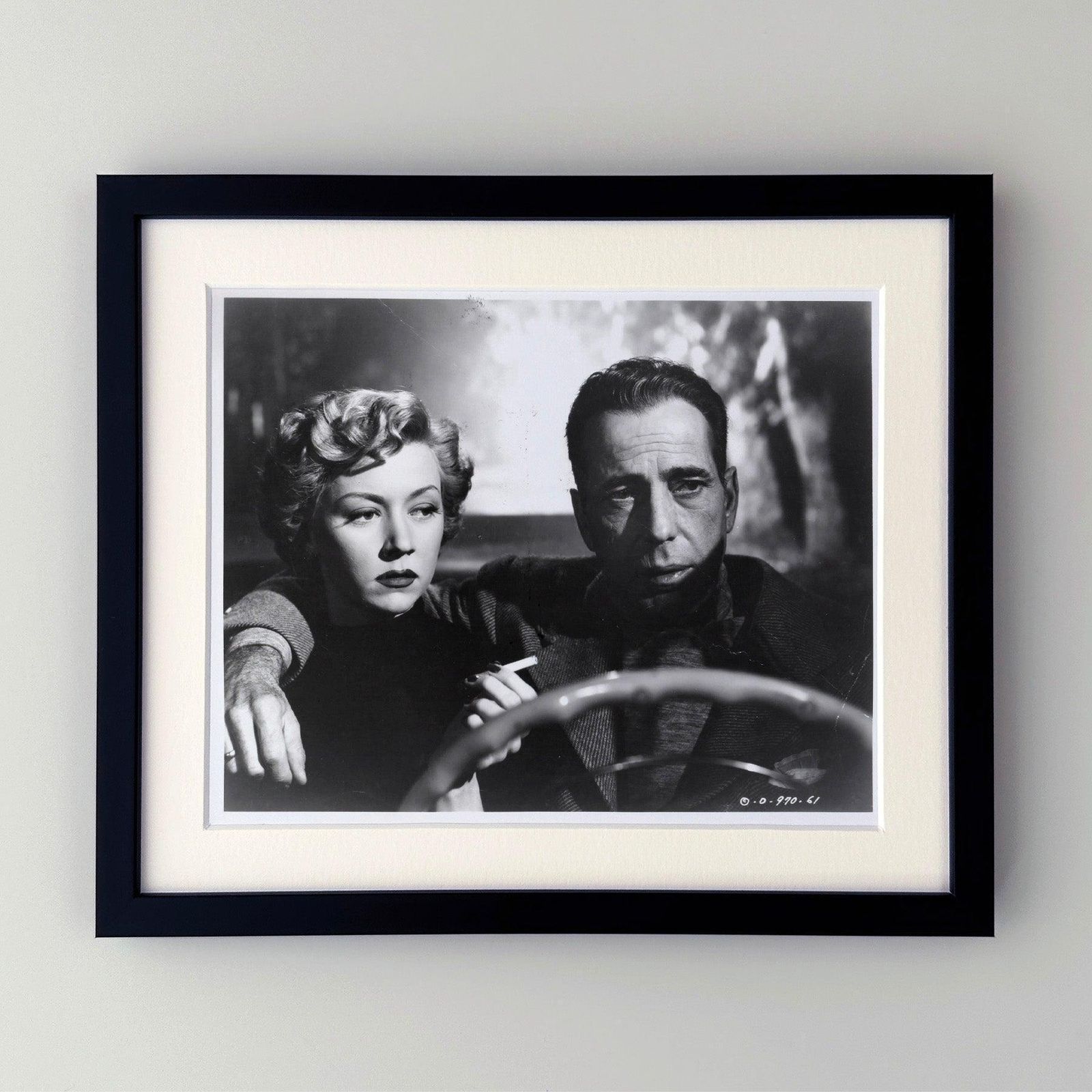 In A Lonely Place 1950 Publicity Film Movie Press Still Framed photo furniture