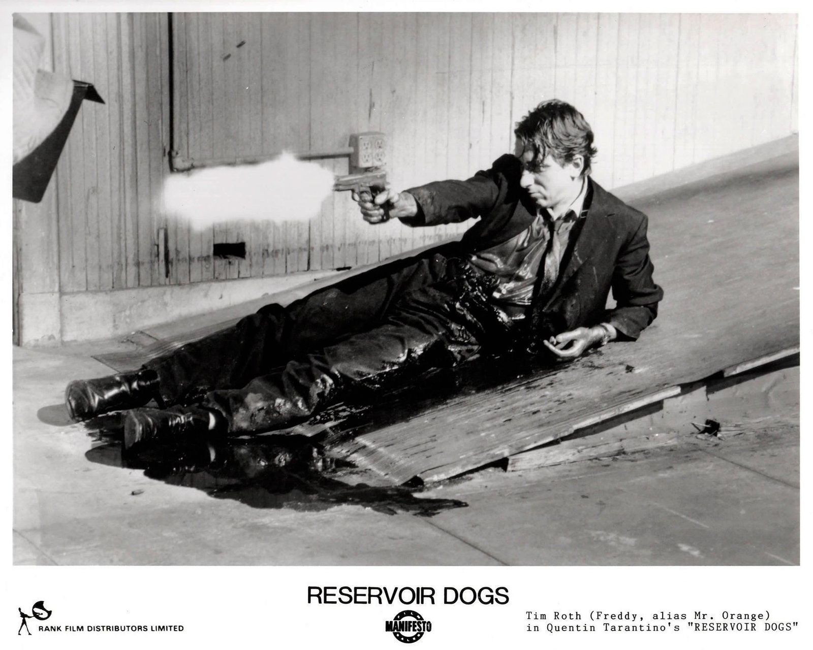 Photo de presse du film Reservoir Dogs, 1992, encadrée photo vinterior